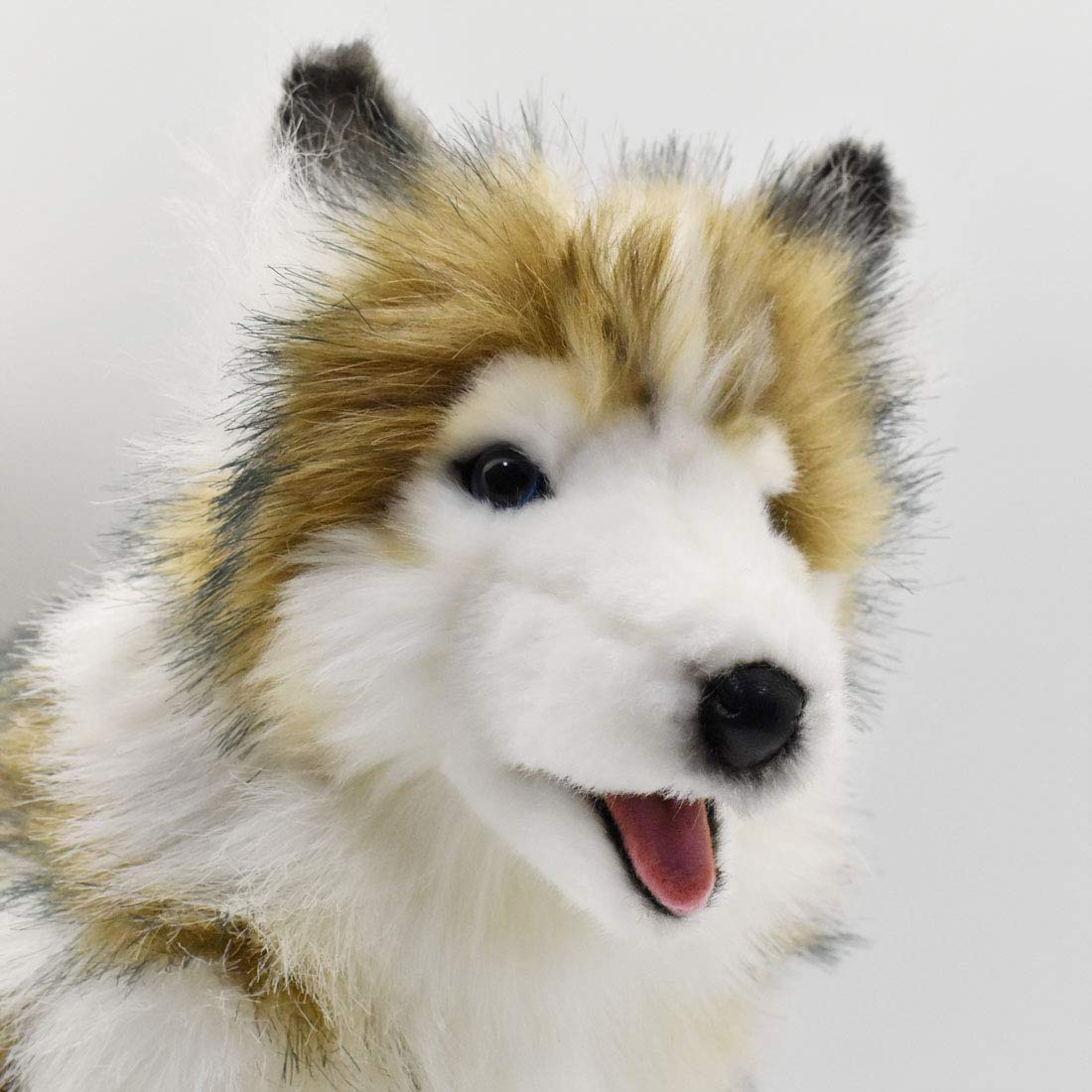 Hansa Plush Husky Dog Stuffed Animal - 14 Inch Soft Toy for Kids, Cute Siberian Husky Puppy Gift for Dog Lovers - Perfect for Nursery Decor, Birthday Presents & Cuddling