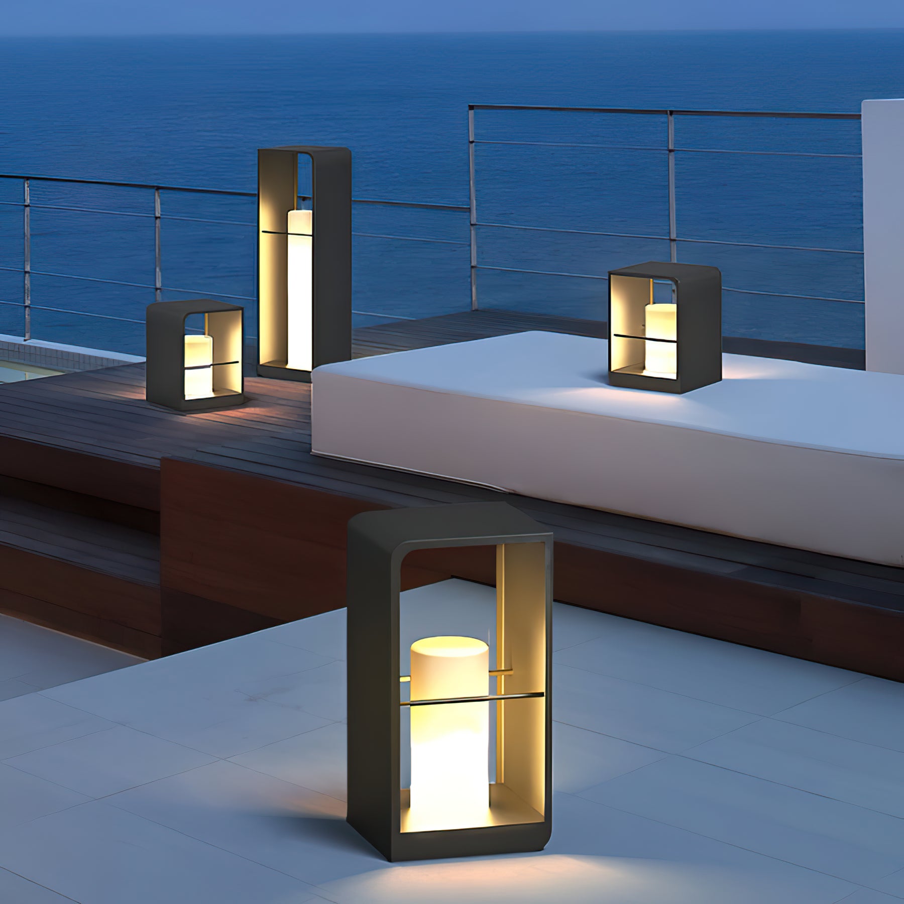 Zephyra Solar Powered Outdoor Garden Lights - Waterproof LED Landscape Lighting for Patio, Yard, Pathway, and Backyard Decor