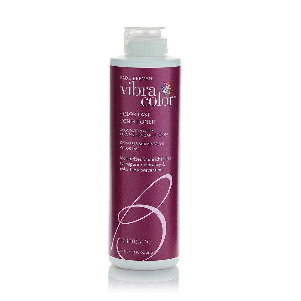 Brocato Vibracolor Fade Prevent Conditioner for Color-Treated Hair - 8.5 oz | Sulfate-Free Formula to Protect & Extend Hair Color | Perfect for Daily Use at Home or Salon
