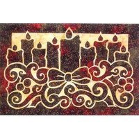 Pacific Rim Quilt Company Candlelight Quilt Pattern - Premium Quilting Fabric for DIY Quilts, Bedspreads & Home Decor - Perfect for Cozy Bedrooms, Gift Giving & Craft Projects