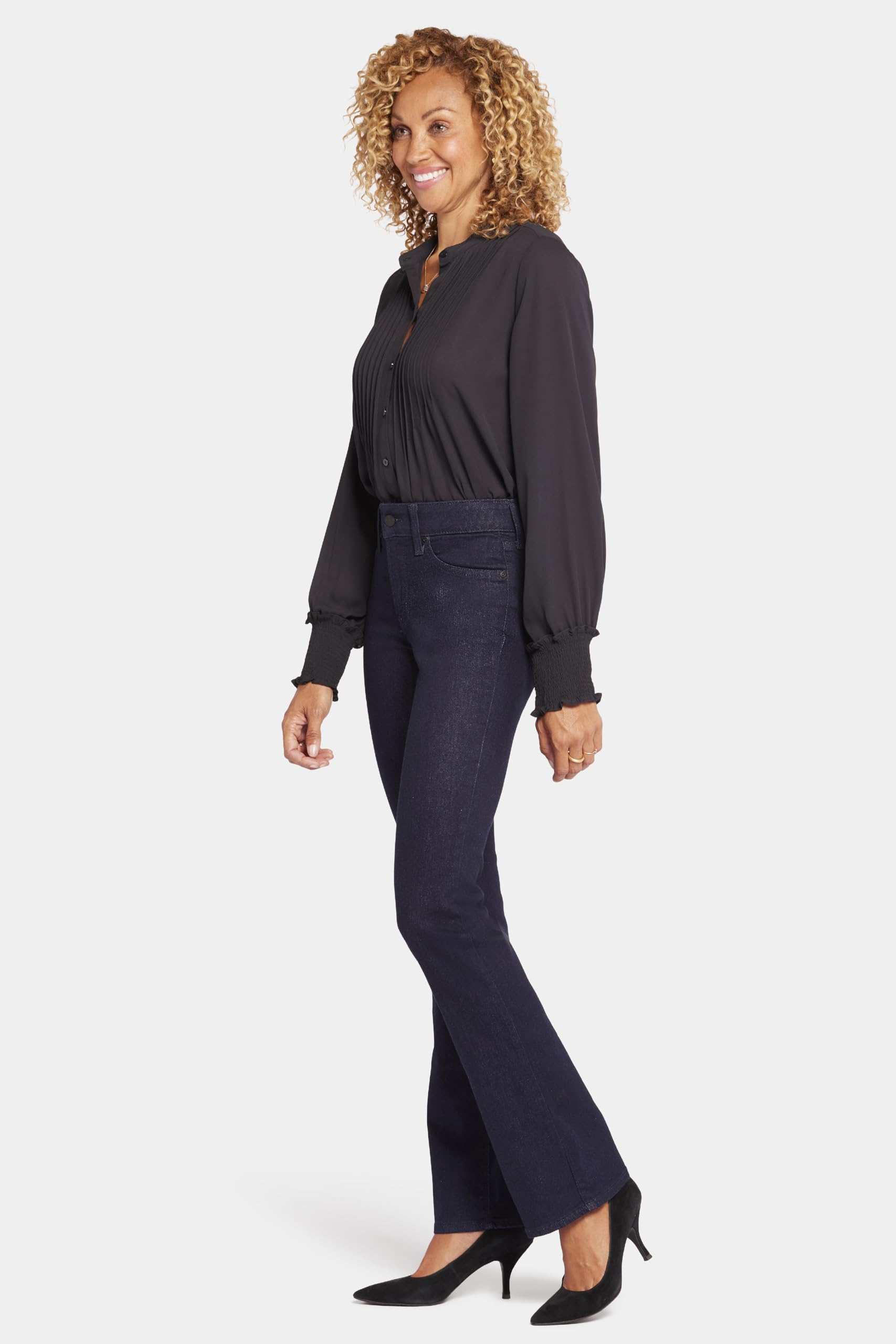 NYDJ Women's Barbara Bootcut Fit Denim Jeans - Comfortable Stretch Jeans for Work & Casual Wear | Plus Size & Petite Options Available