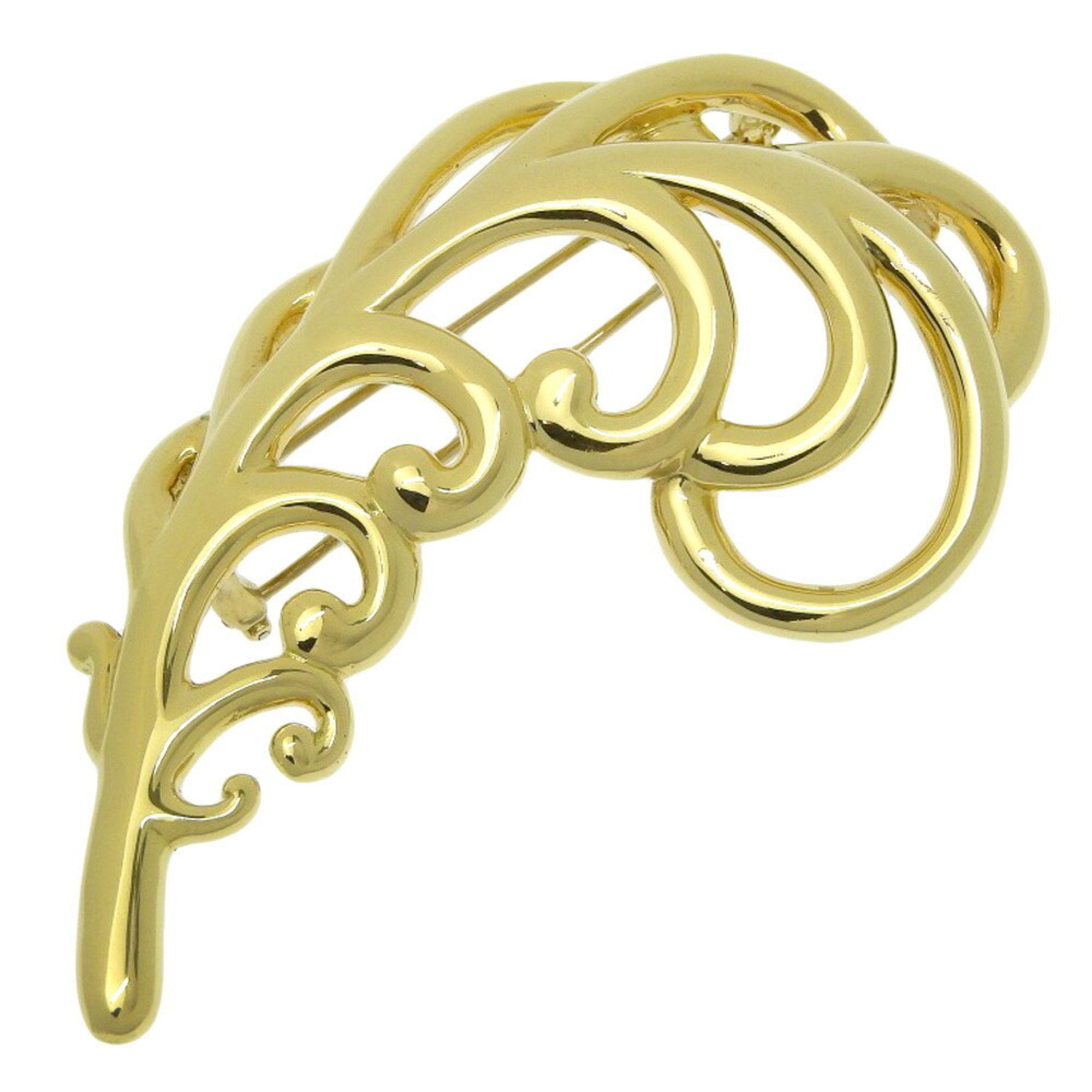 18K Yellow Gold Paloma Picasso Brooch - Elegant Vintage Jewelry for Women, Gift for Her - Perfect for Weddings, Parties & Special Occasions