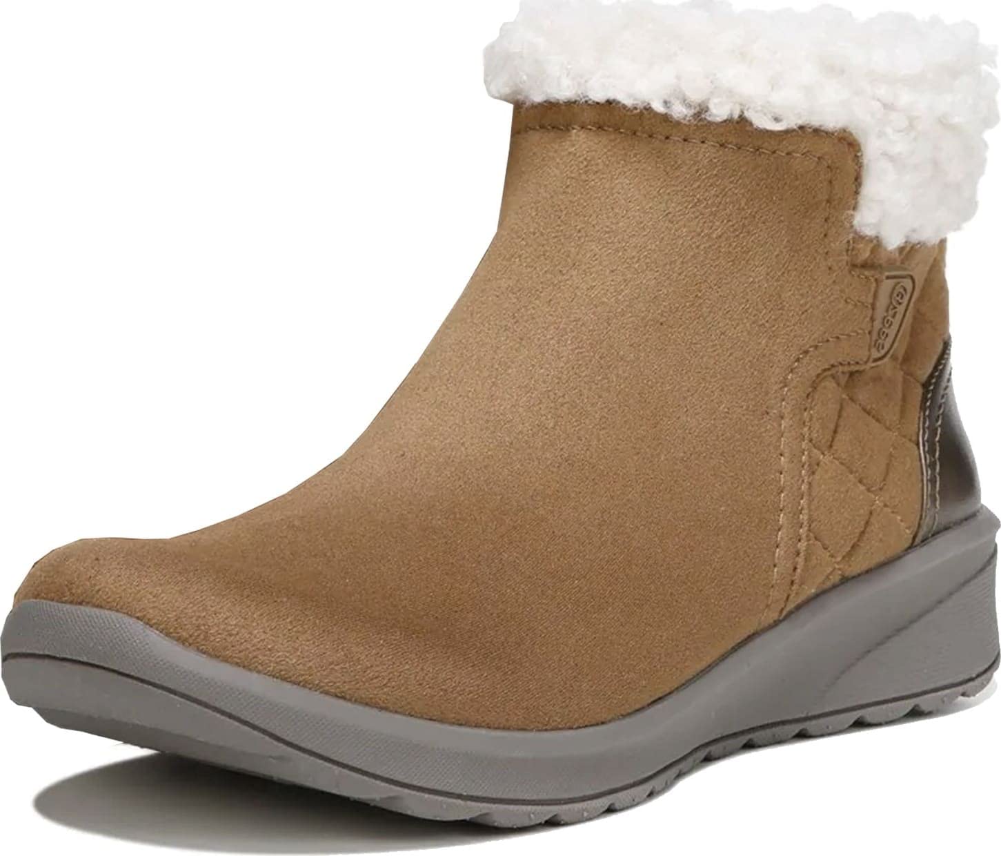 BZees Women's Go Getter Boot - Comfortable Slip-Resistant Ankle Boots for Walking, Work & Outdoor Activities | Casual Winter & Fall Fashion Footwear