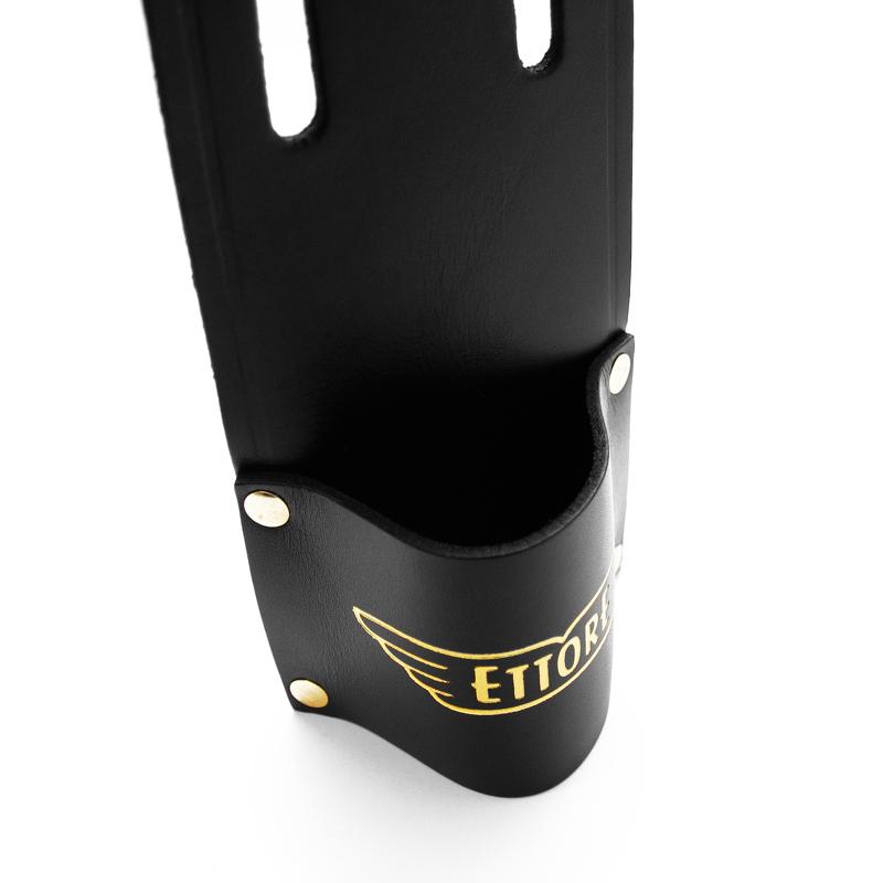 Ettore Single Leather Squeegee Holster - Premium Leather Window Cleaning Tool Holder for Professional Use - Perfect for Car Washing, Home Cleaning, and Commercial Window Maintenance