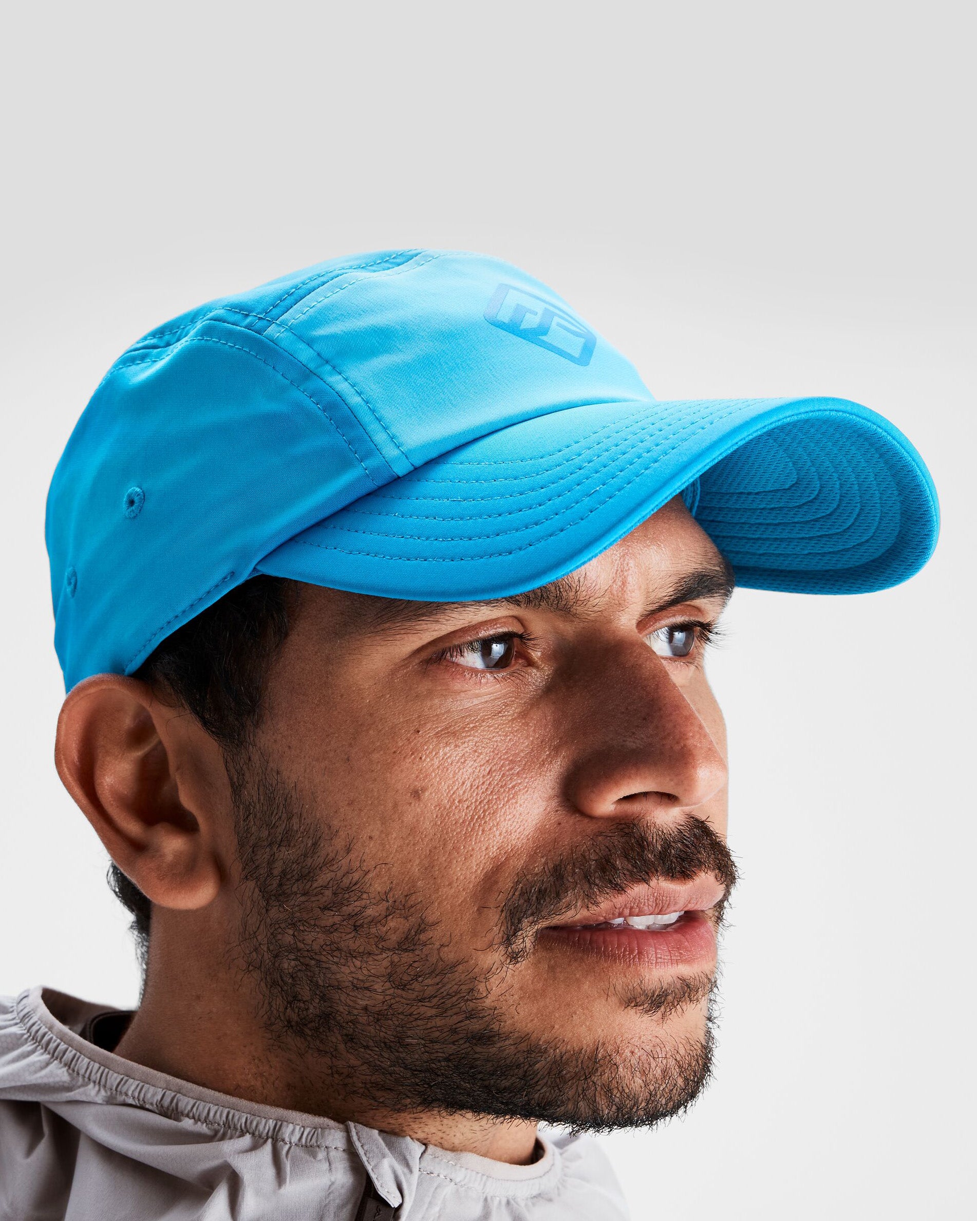 AD 5 Panel Cap for Men & Women - Lightweight Breathable Baseball Hat in Sea Blue - Perfect for Outdoor Sports, Running, Hiking & Casual Wear