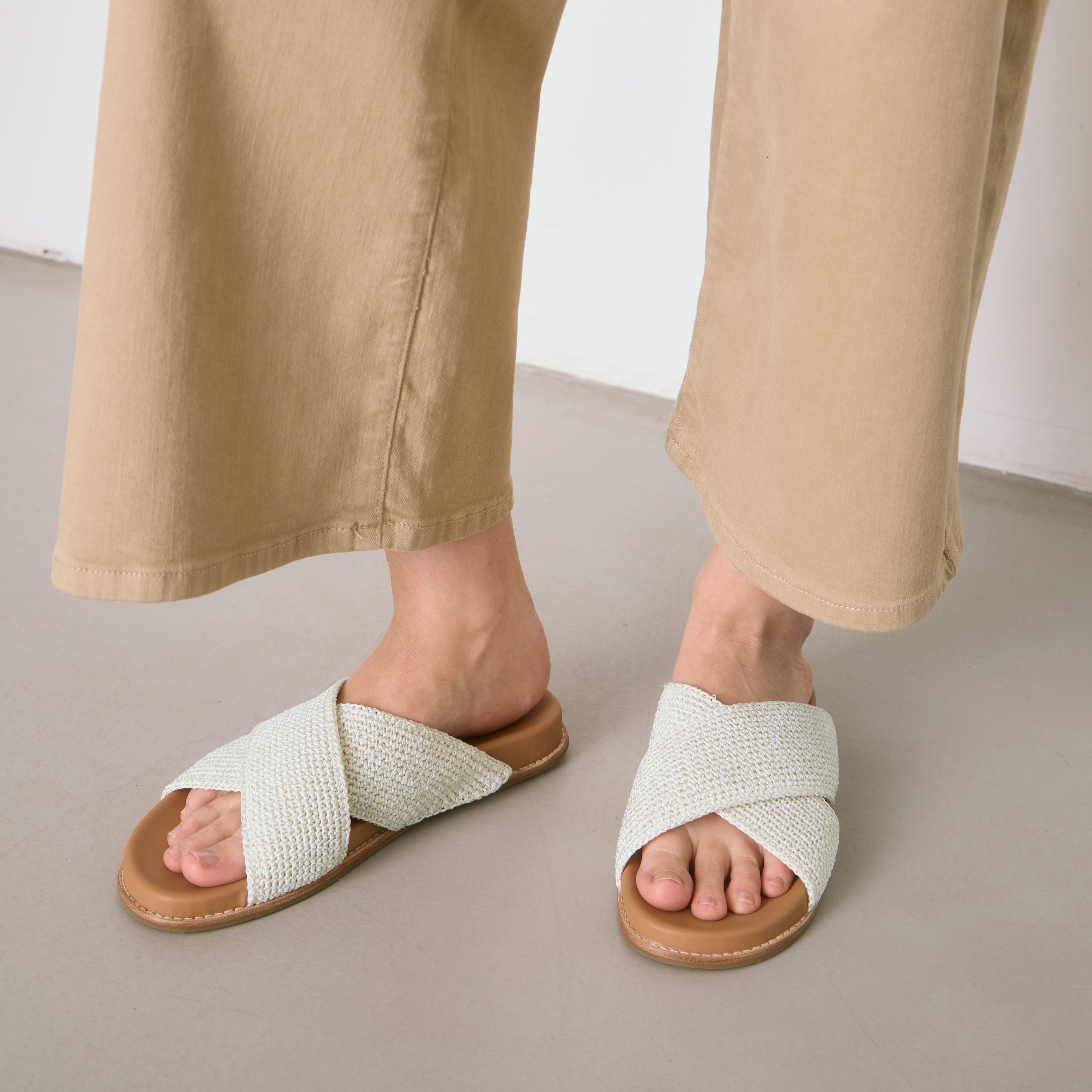 Penelope Women's Slip On Sandal - Comfortable Casual Beach Shoes for Summer Walking, Travel & Outdoor Activities