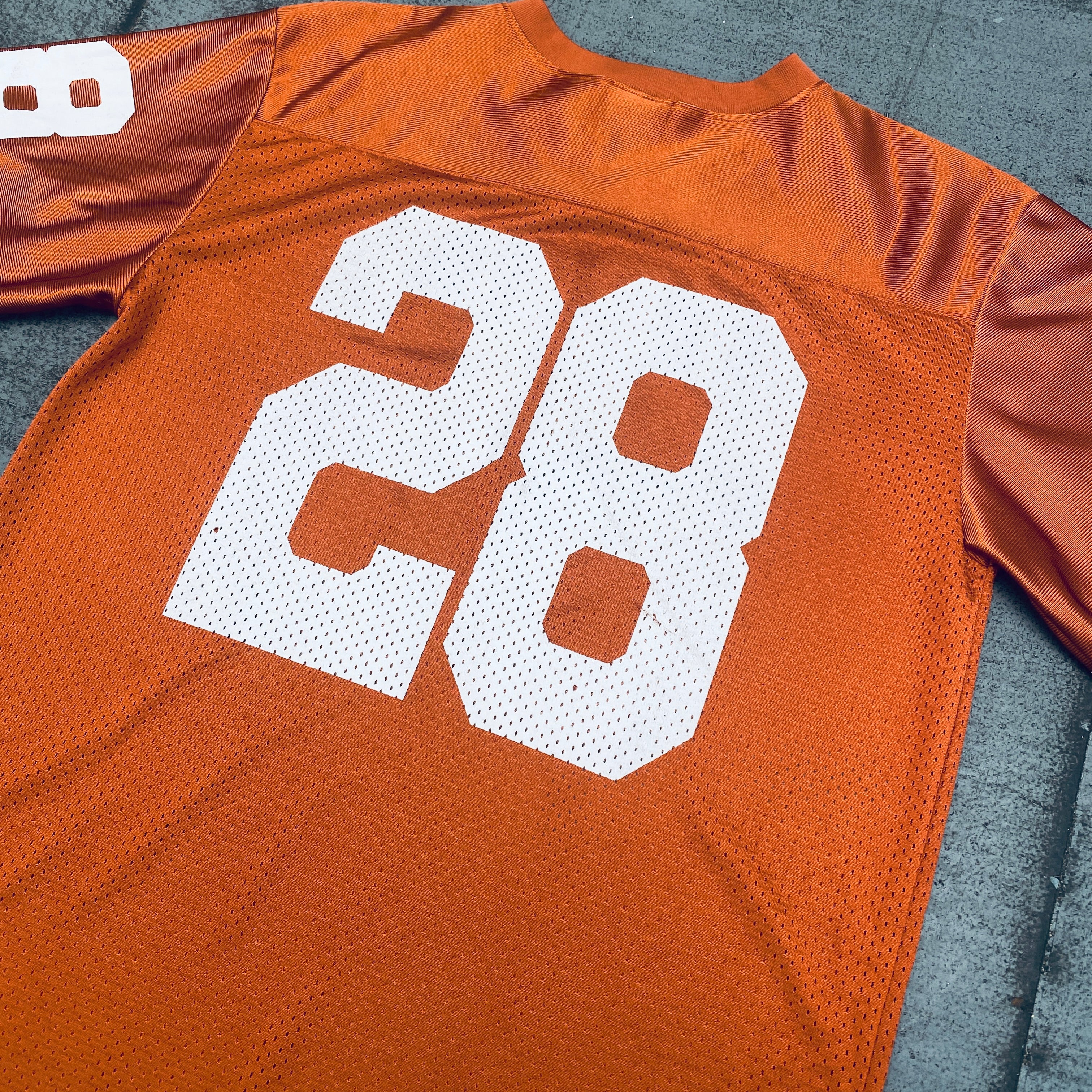 Texas Longhorns No. 28 Nike Football Jersey - Men's Small Size - Perfect for Game Day, Tailgating & College Football Fan Gifts
