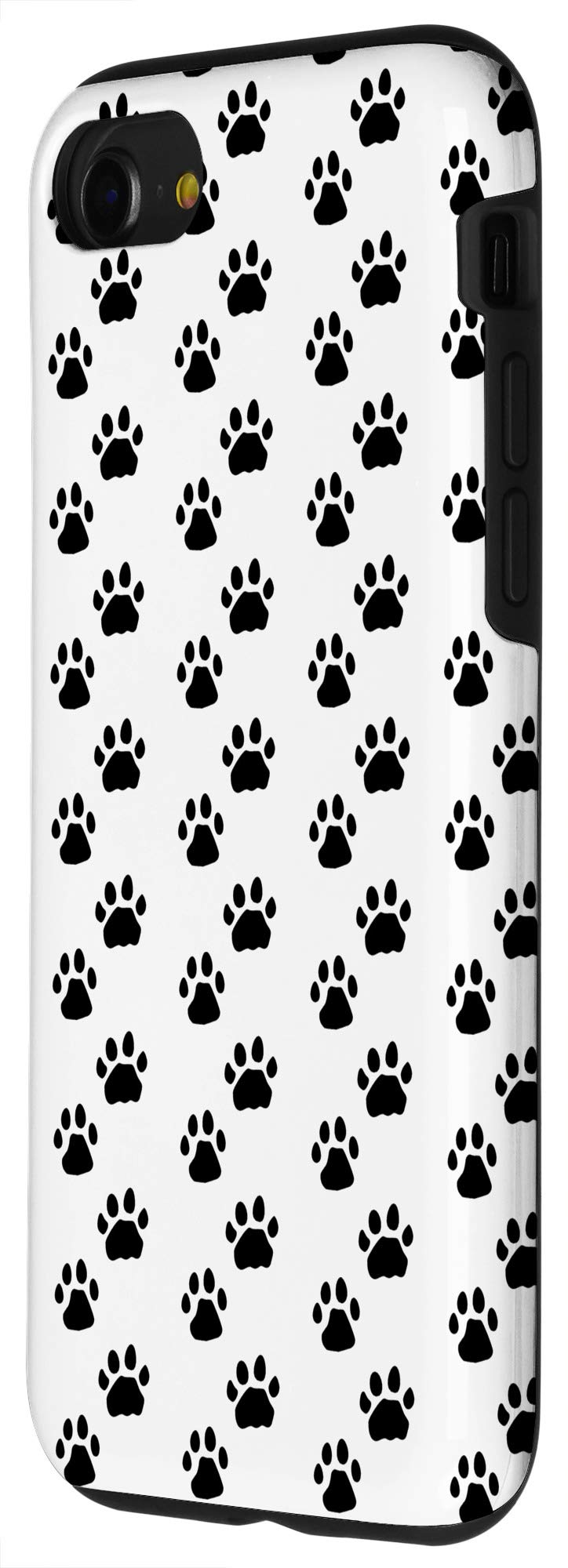 iPhone SE (2020) / 7 / 8 Cute Paw Prints Phone Case - Durable Protective Cover for Apple iPhone SE 2nd Gen, iPhone 7 & 8 - Perfect for Pet Lovers, Kawaii Style Accessory for Everyday Use & Gift Giving