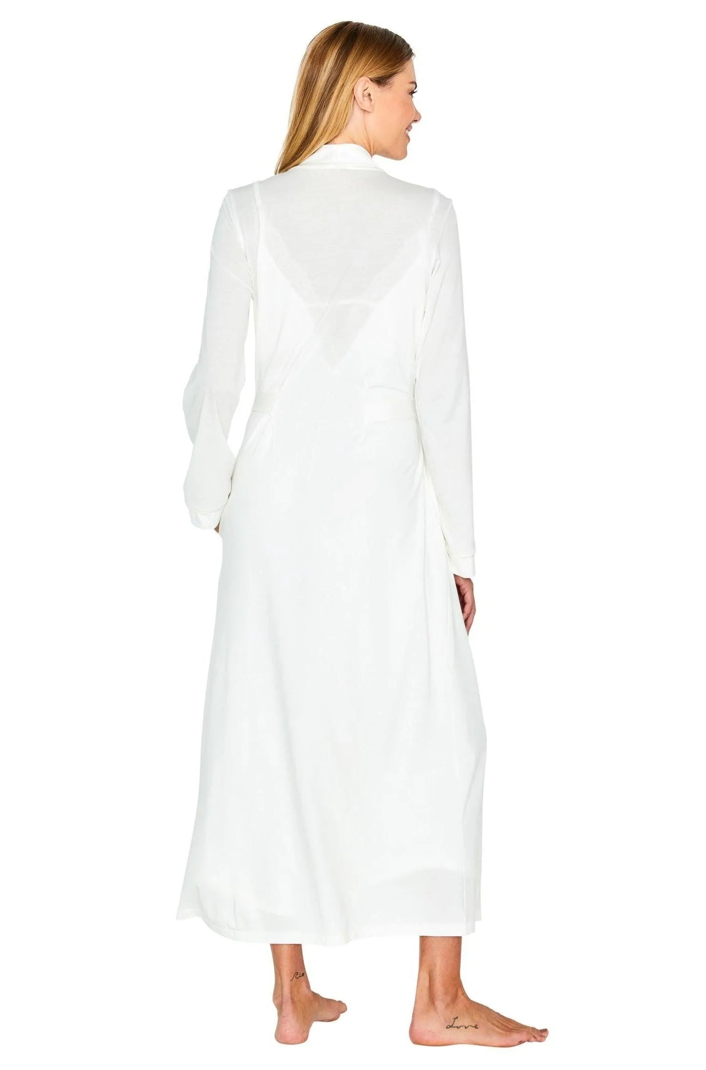 Alissa Lightweight Full Length Robe for Women - Soft & Comfortable Bathrobe with Pockets - Perfect for Spa, Lounge, and After Shower Relaxation at Home