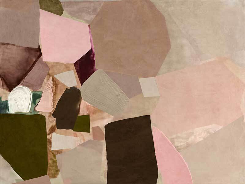 Deconstructed Desert Canvas Art Print - Modern Abstract Wall Decor for Living Room, Bedroom & Office