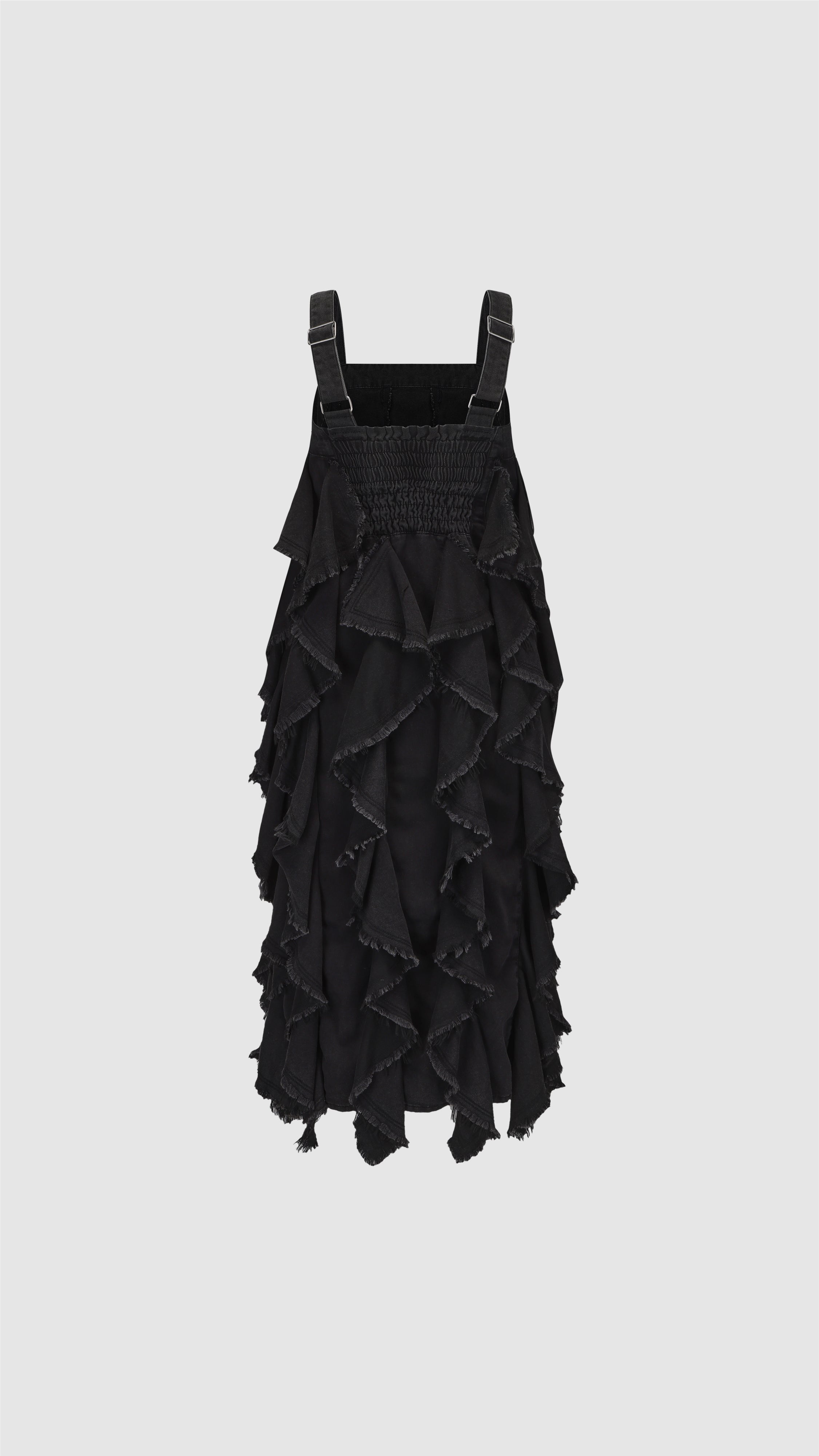 Stylish Ruffles Denim Dress for Women - Trendy Floral Embroidered Casual Summer Dress - Perfect for Brunch, Date Night & Vacation Outfits
