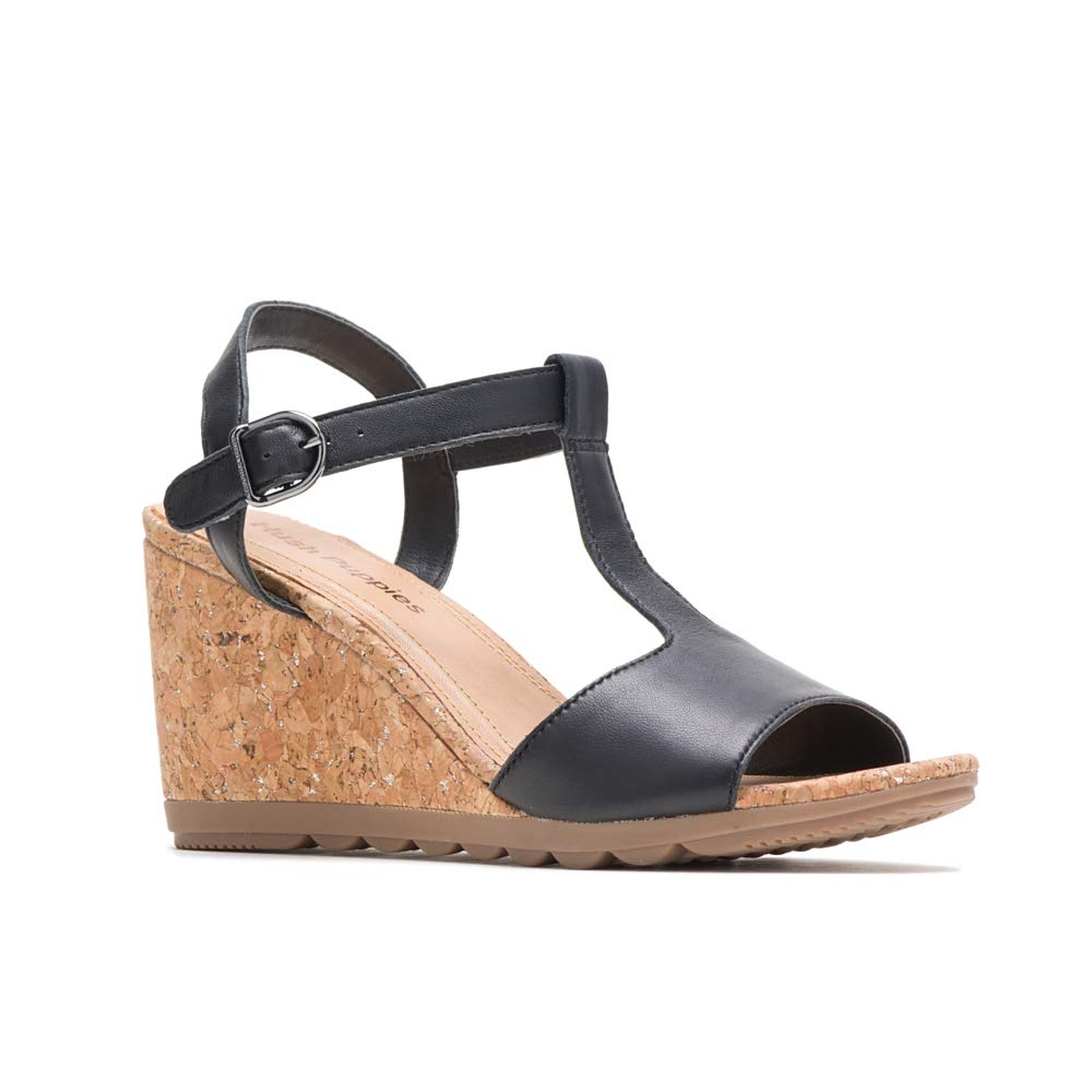 Hush Puppies Women's Pekingese T-Strap Pump Shoes - Comfortable & Stylish Heels for Work, Party & Wedding Occasions