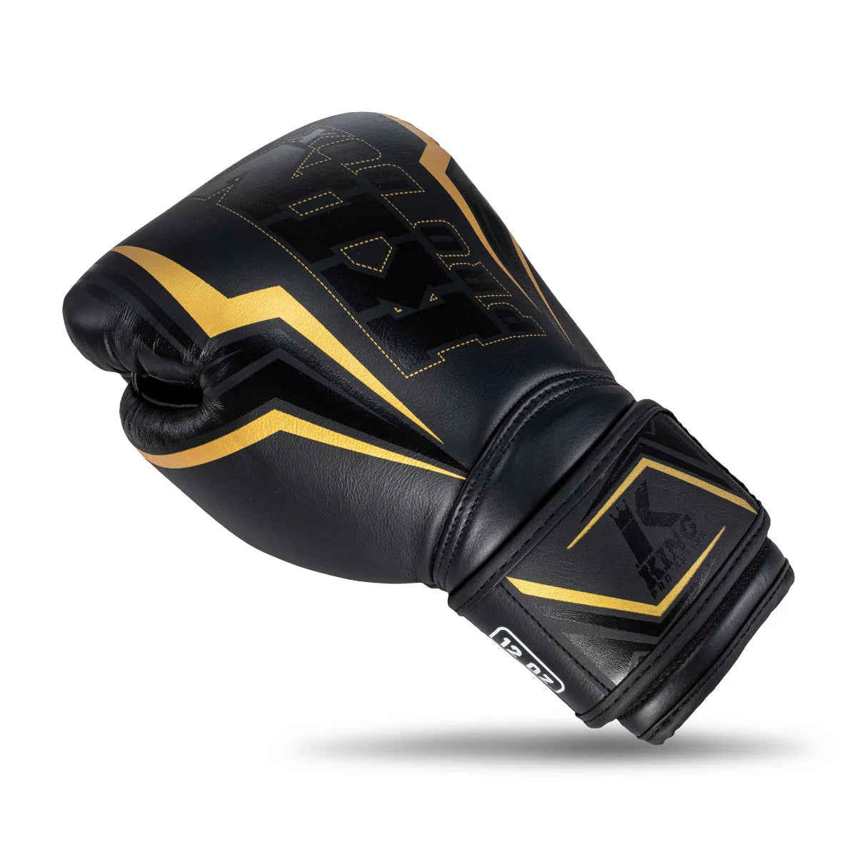 King PRO Boxing Gloves BG THOR BLACK - Premium Training & Sparring Gear for Boxing, MMA & Fitness Workouts