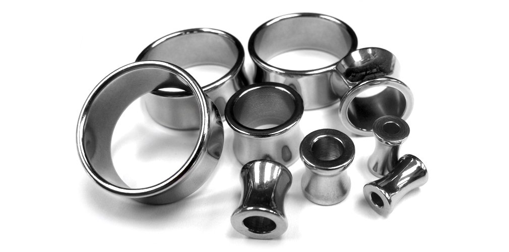 2G (6mm) Stainless Steel Double Flare Tunnel Plugs - Urban Body Jewelry Pair for Ear Stretching & Gauging - Perfect for Everyday Wear, Parties & Alternative Fashion