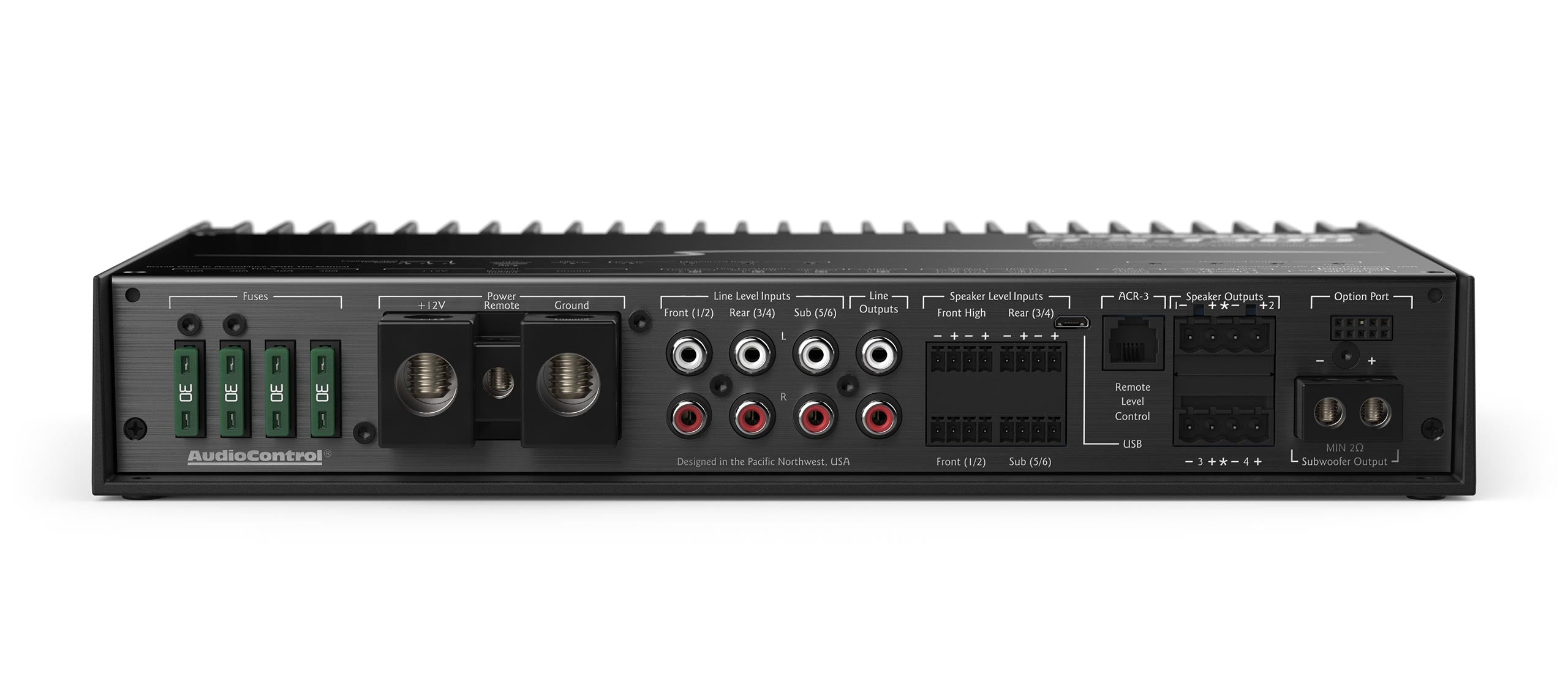 Audiocontrol D 5.1300 High Power 5 Channel DSP Matrix Amplifier - Premium Car Audio System for Enhanced Sound Quality | Perfect for Car Enthusiasts & Professional Installations