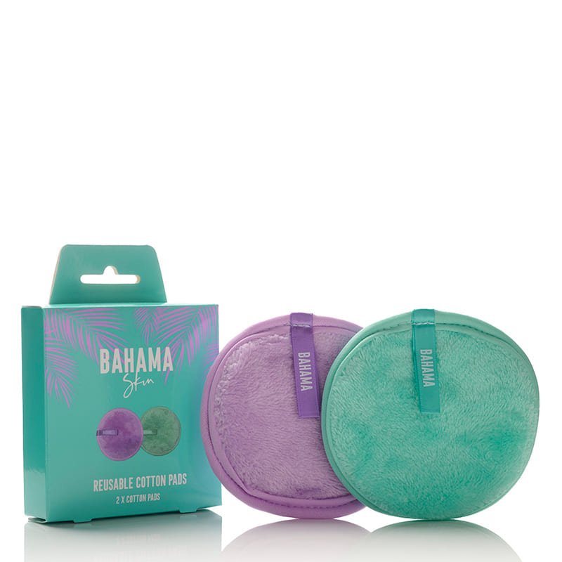 Eco-Friendly Reusable Cotton Pads Set of 2 - Soft Washable Makeup Remover Pads for Face Cleansing & Skincare - Perfect for Travel, Daily Beauty Routine & Sustainable Lifestyle