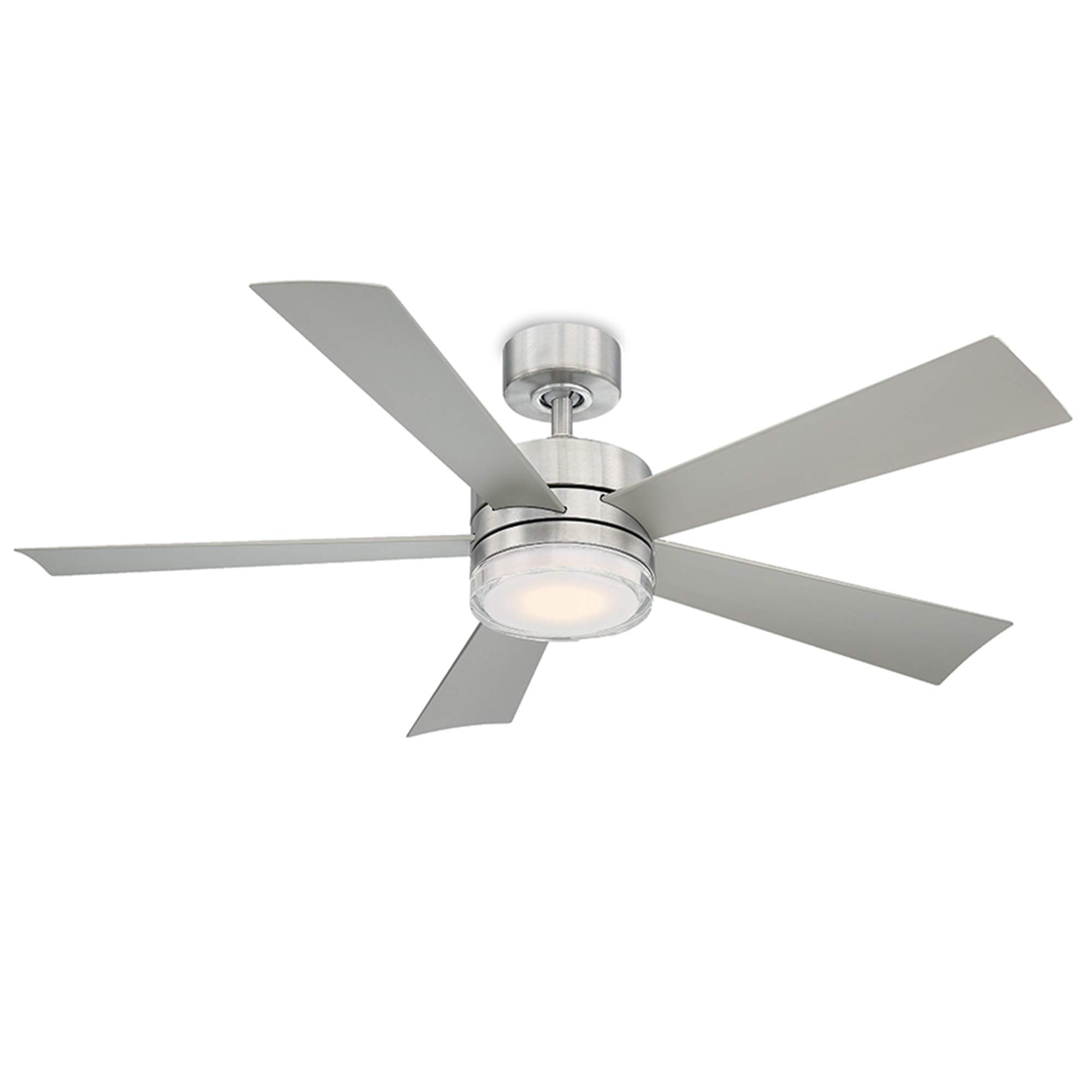 Wynd Smart 52-Inch Indoor/Outdoor Ceiling Fan with 3000K LED Light, Remote Control, Alexa & Google Assistant Compatibility, iOS/Android App Integration for Home, Office, and Patio Use