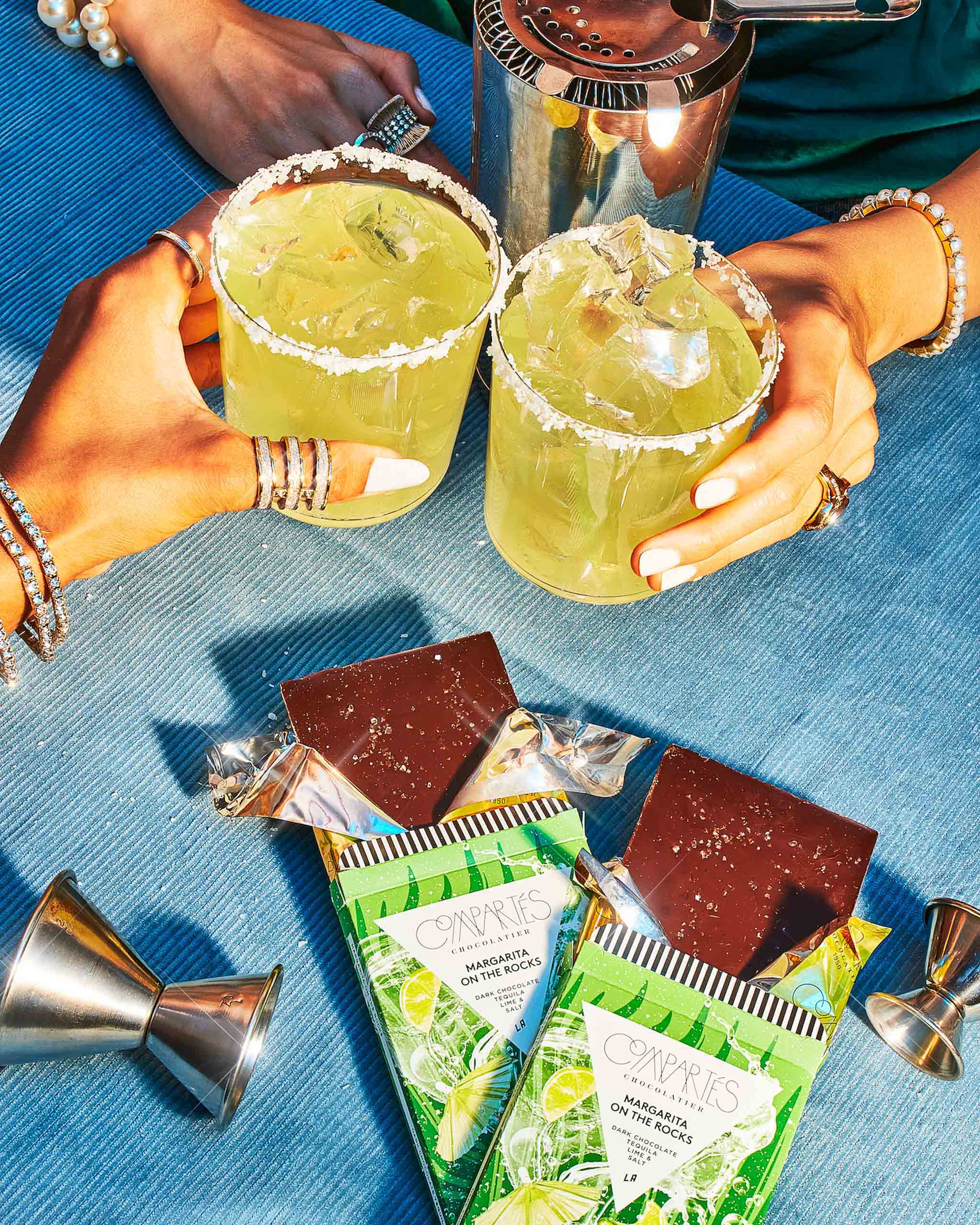 Premium Margarita Tequila Infused Chocolate Bar - Handcrafted Gourmet Dark Chocolate with Natural Flavors - Perfect for Parties, Gifts & Dessert Pairings
