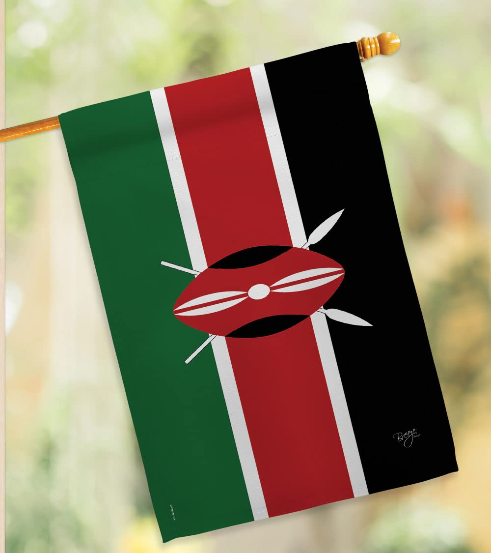 Kenya Decorative Garden Flag 28x40
