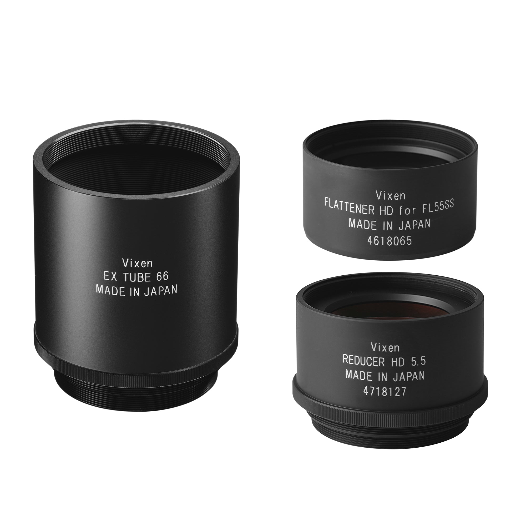 High-Quality Vixen Reducer HD Kit for FL55SS Telescopes - Enhance Astrophotography & Stargazing Experience