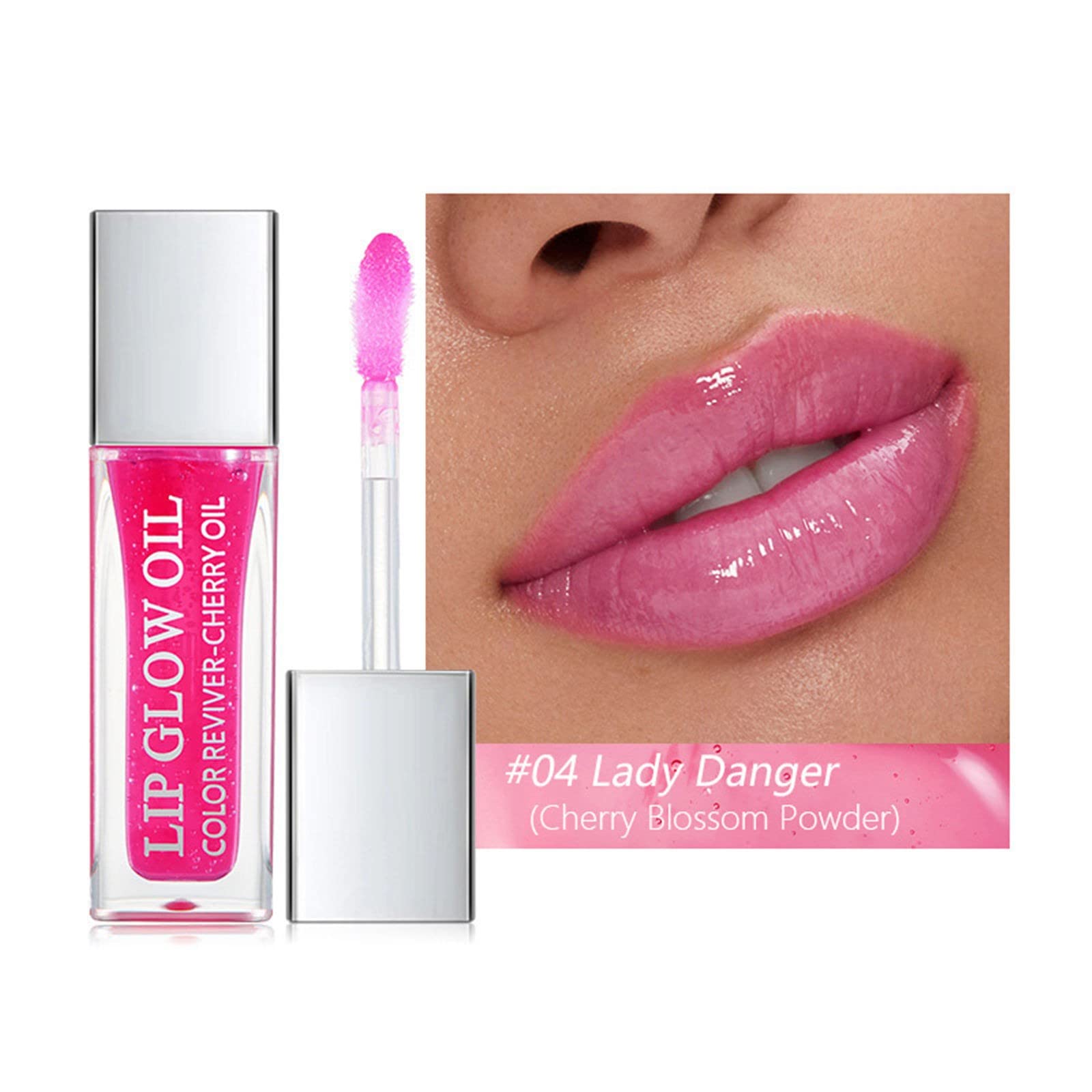 **Plumping Lip Gloss for Fuller Lips – 4.5ml Hydrating Lip Enhancer with Collagen, Reduces Fine Lines & Moisturizes – Women’s Beauty Essential for Day & Night Wear**    *(Use: Perfect for daily hydration, date nights, or enhancing your natural lip shape for a glamorous look.)*