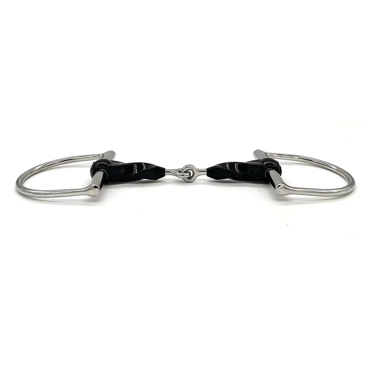 AJR Rubber Twist Dee Bit - High-Quality Horse Training Bit for Gentle Control | Perfect for Dressage, Jumping & Trail Riding