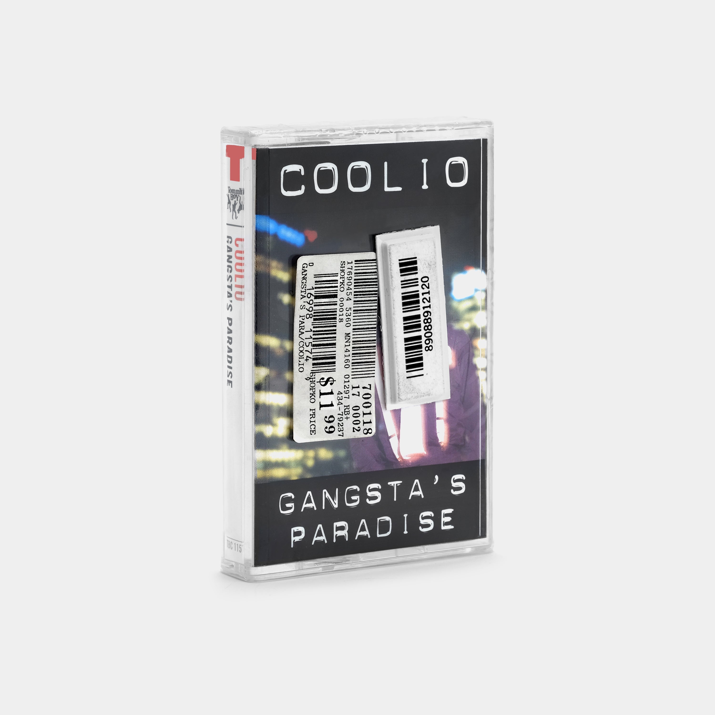 Coolio Gangsta's Paradise Cassette Tape (Sealed) - 90s Hip Hop Music Collectible for Vintage Audio Enthusiasts & Retro Music Lovers - Perfect for Home Decor, DJ Booths & Nostalgic Gift Giving