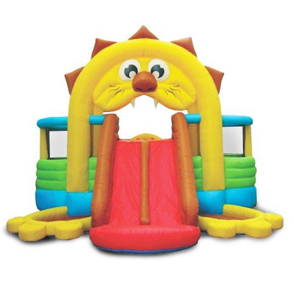 KidWise Lion's Den Bounce House - Inflatable Jumping Castle for Kids Outdoor Birthday Parties, Backyard Play & Summer Activities