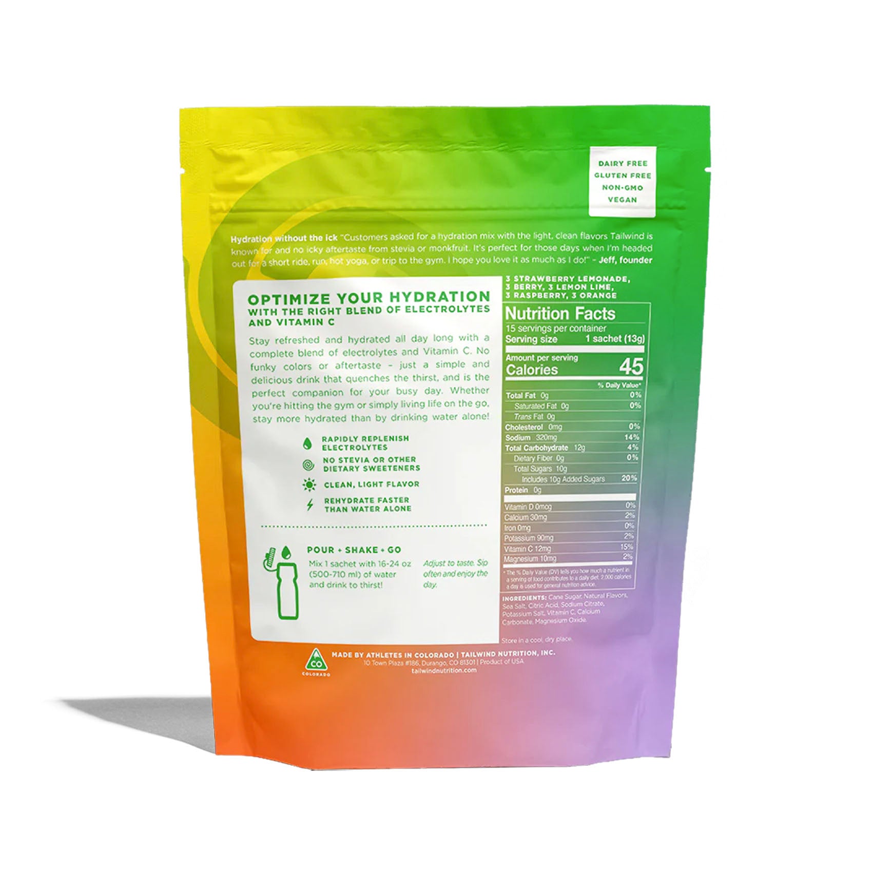 Tailwind Rapid Hydration Variety Pack - Electrolyte Drink Mix for Runners, Cyclists & Athletes - Perfect for Endurance Sports, Workouts & Outdoor Adventures