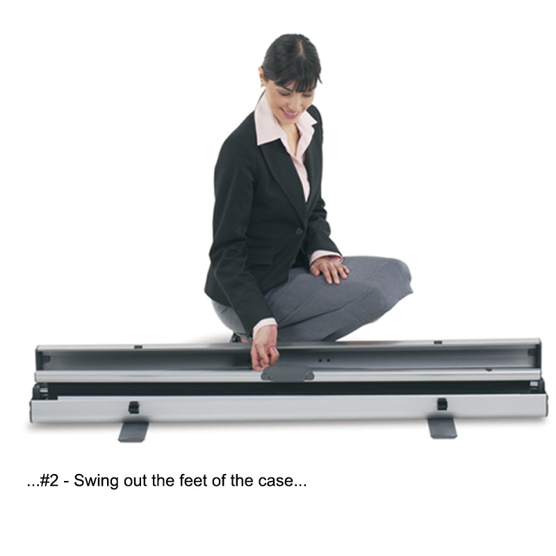 Portable Instant Projection Screen - Foldable & Lightweight for Outdoor Movies, Home Theater, and Presentations | Easy Setup for Camping, Backyard, and Office Use