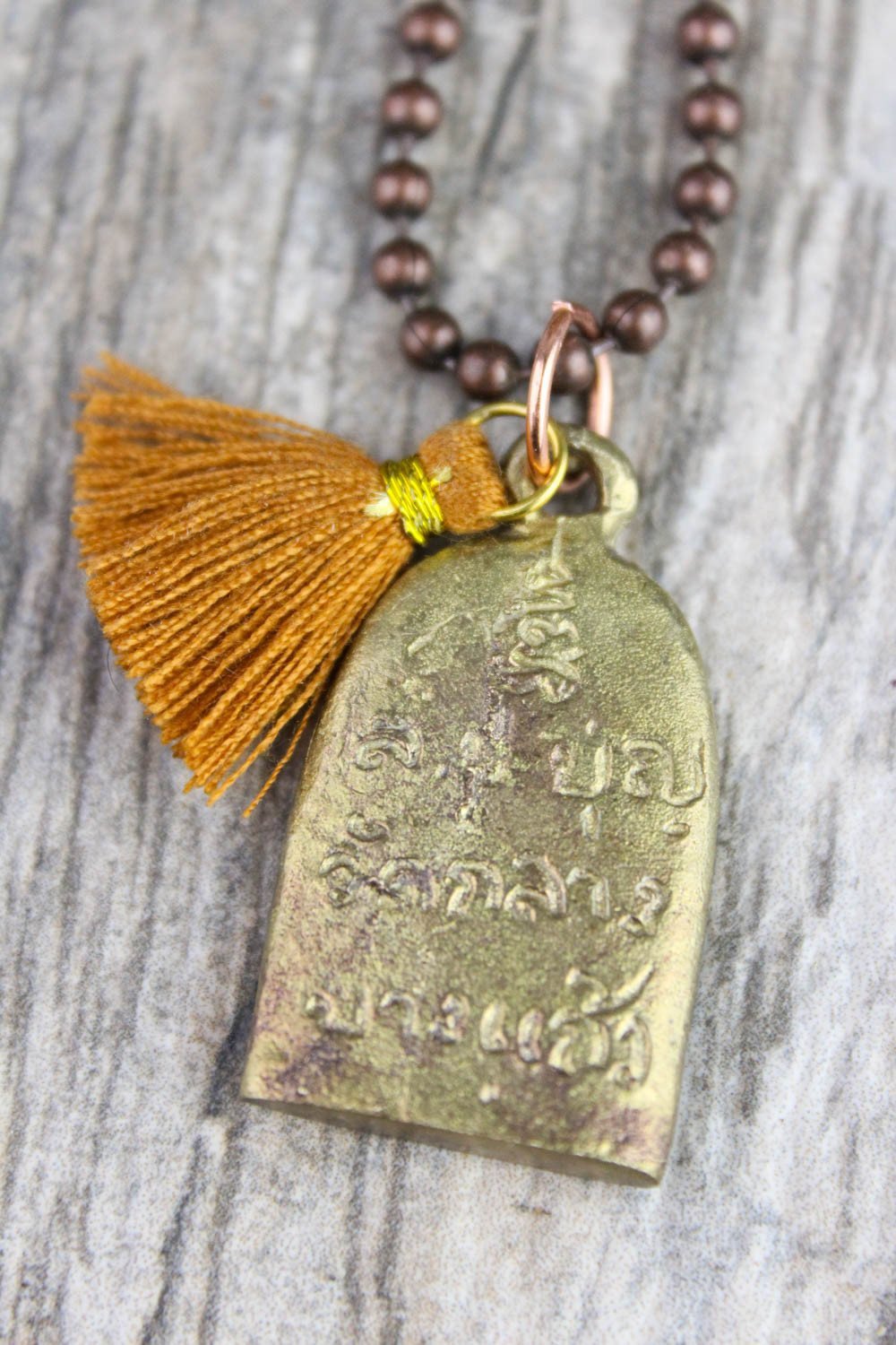 Amitabha Thai Amulet Necklace - Buddhist Pendant for Protection & Blessings | Perfect for Meditation, Spiritual Gifts & Cultural Jewelry