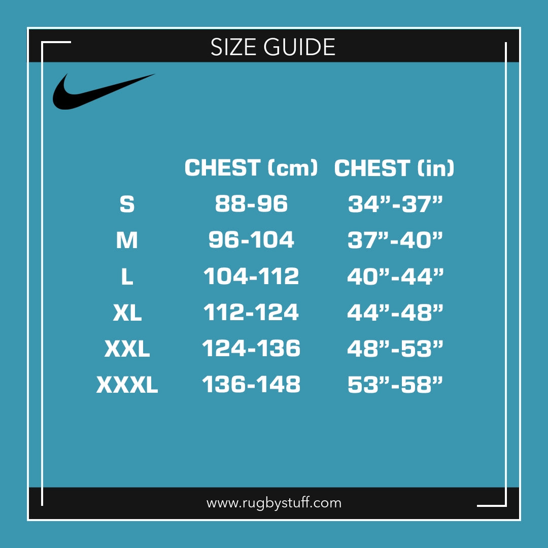 Nike Racing 92 Men's Third Stadium Rugby Shirt 2024/25 - Authentic Rugby Jersey for Fans & Players - Perfect for Match Days, Sports Events & Casual Wear