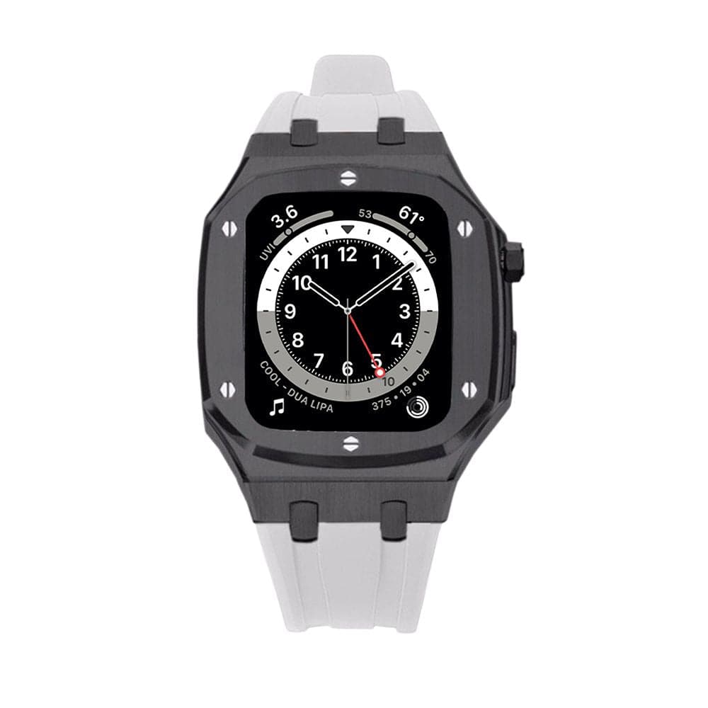 Durable Apple Watch Rubber Case for iWatch Series 6/7 - Shockproof Protective Cover for Outdoor Sports & Daily Use