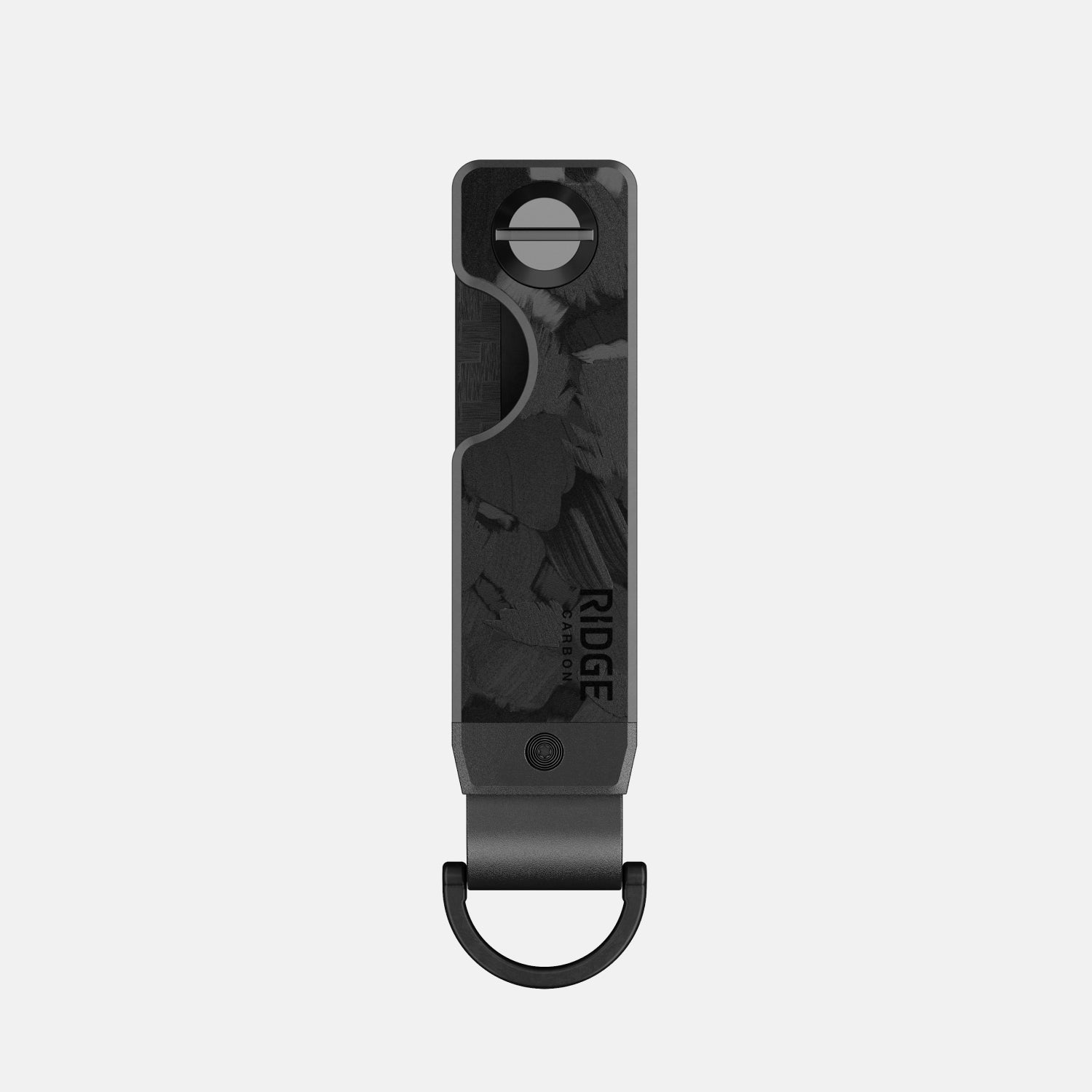 Premium Ridge KeyCase Forged Carbon - Slim RFID Blocking Key Holder for Men & Women - Perfect for Home, Office, Travel & Everyday Carry