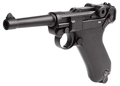 Legends Blowback P08 CO2 Pistol Kit - Full Metal Air Pistol for Target Shooting & Airsoft Training | Realistic Replica for Collectors & Enthusiasts