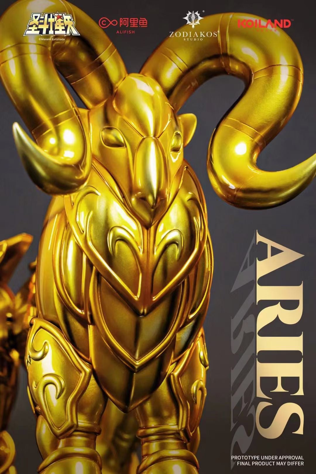Masami Kurumada Aries Cloth Form - Saint Seiya Myth Cloth Action Figure for Collectors | Perfect for Anime Fans Display & Cosplay Props
