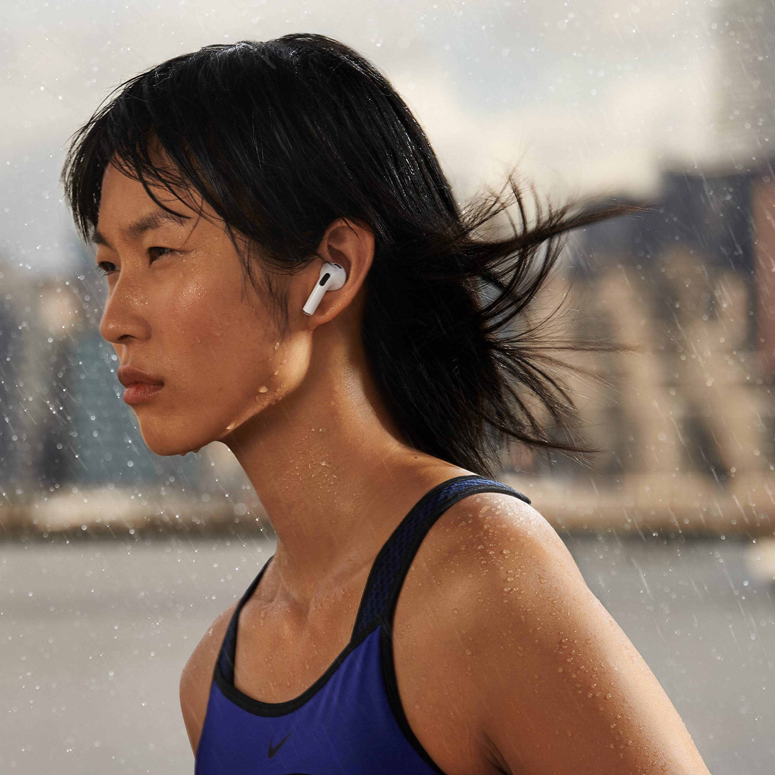 Apple AirPods 3rd Gen Wireless Earbuds with Spatial Audio - Bluetooth Headphones, Sweat & Water Resistant, 30H Battery Life, Lightning Charging Case - Perfect for Gym, Running, Travel & Work Calls