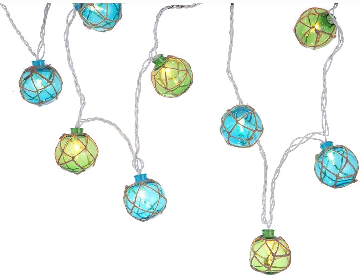 NIOSTA 10-Light Decorative String Lights - 9 Ft Plug-in LED Fairy Lights for Home, Backyard, Window, Living Room & Bedroom - Warm White Ambience Lighting for Weddings, Parties & Festivals