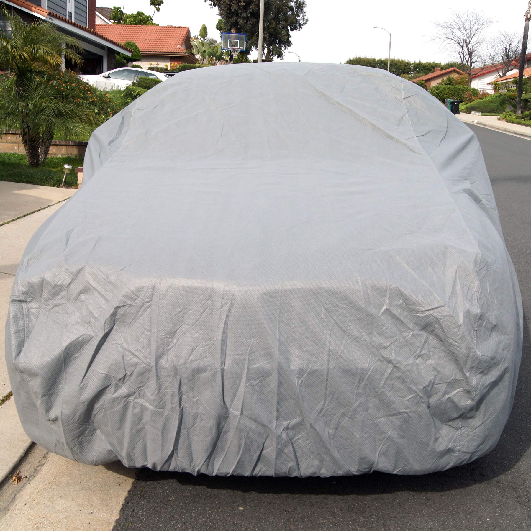 Waterproof All-Weather Car Cover - 7-Layer Protection for Automobiles, SUV & Sedan (189.8