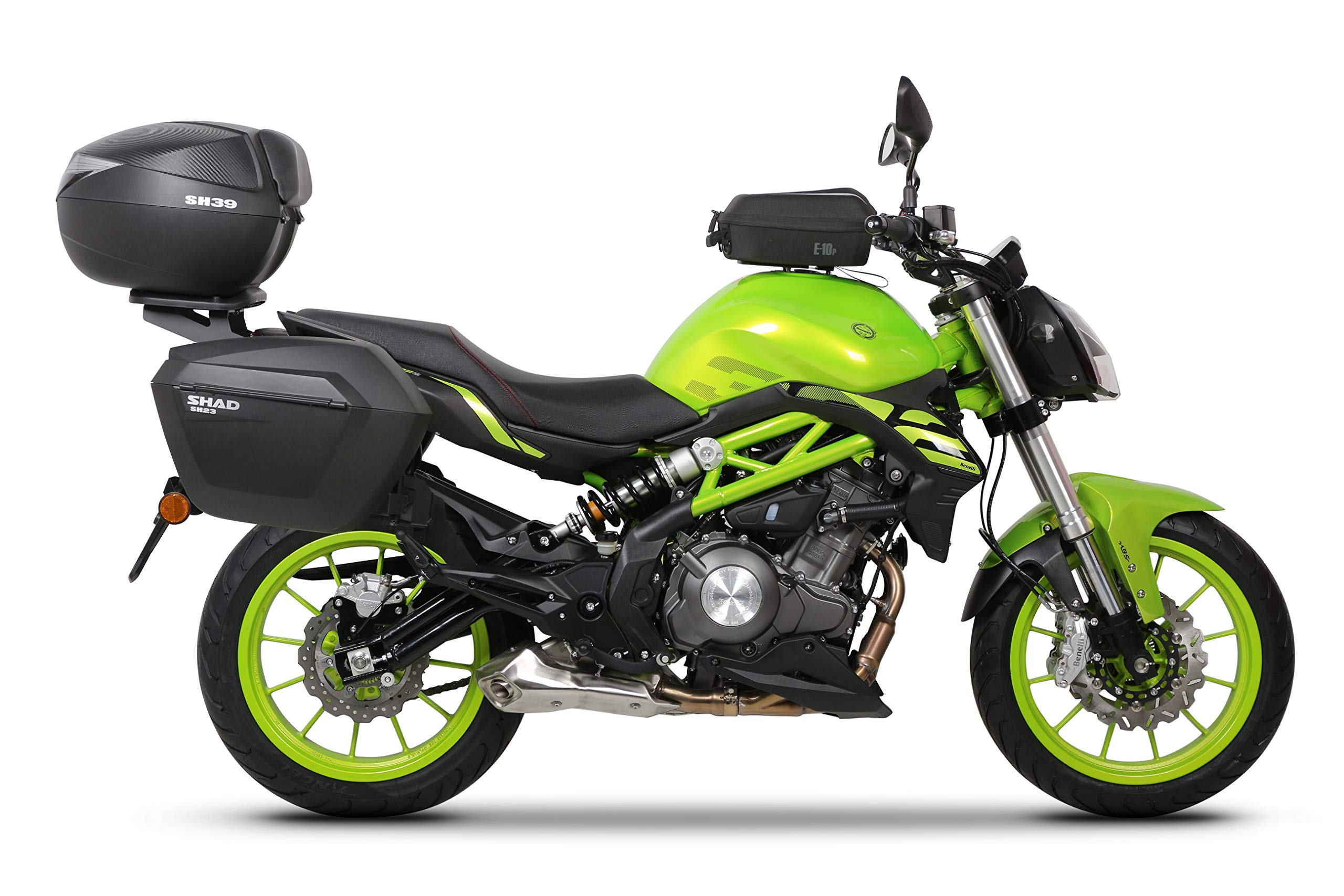 Shad 3P System Fitting Kit for Benelli BN302S Motorcycle - Universal Side Cases Mounting Bracket Accessories | Perfect for Touring, Commuting & Storage Solutions