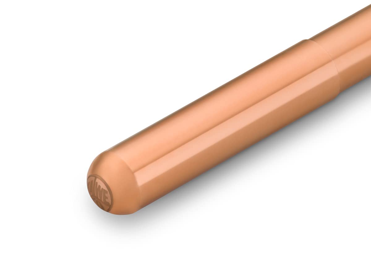 Kaweco LILIPUT Copper Ballpoint Pen with Retractable Cap | D1 Refillable Metal Pen (13cm) in Gift Tin Box | Premium Office & Travel Writing Instrument for Professionals & Students