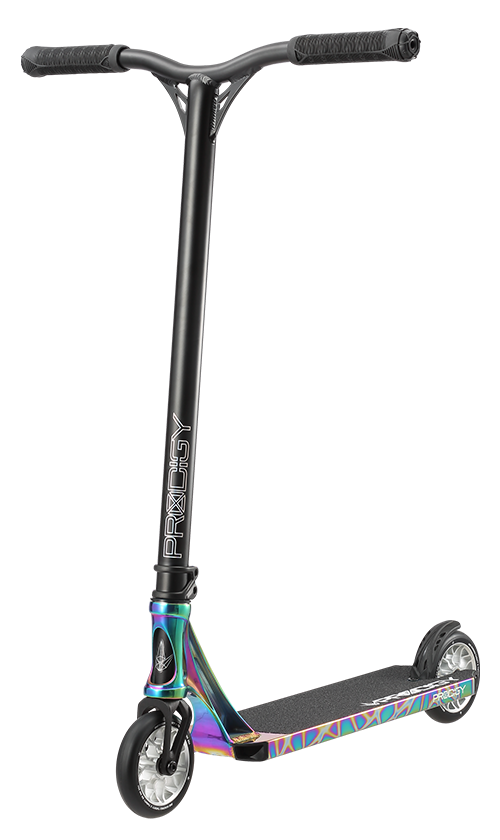Envy Prodigy X Scooter - Oil Slick Finish - High Performance Kick Scooter for Adults & Teens - Perfect for Commuting, Tricks & Urban Riding