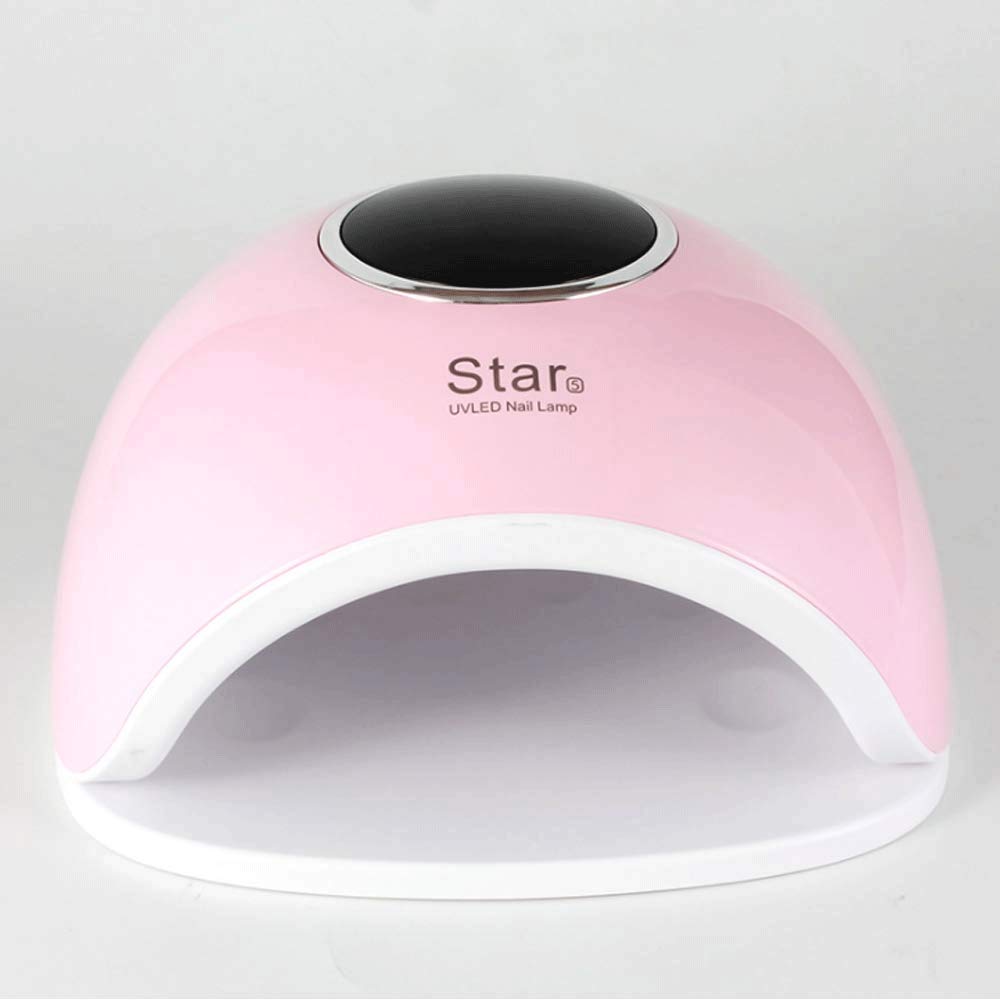 48W Rechargeable UV LED Nail Dryer Light with Intelligent Sensor - Fast Drying for Gel Polish, Manicures & Pedicures | Perfect Gift for Women & Girls | Home & Salon Use (White)