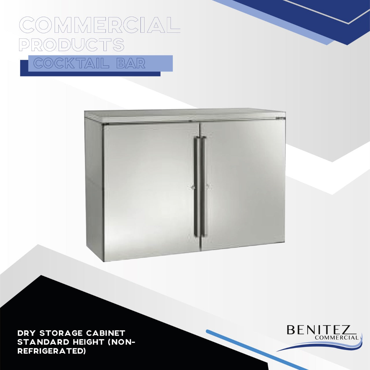 Stainless Steel Dry Storage Cabinet - Standard Height 36
