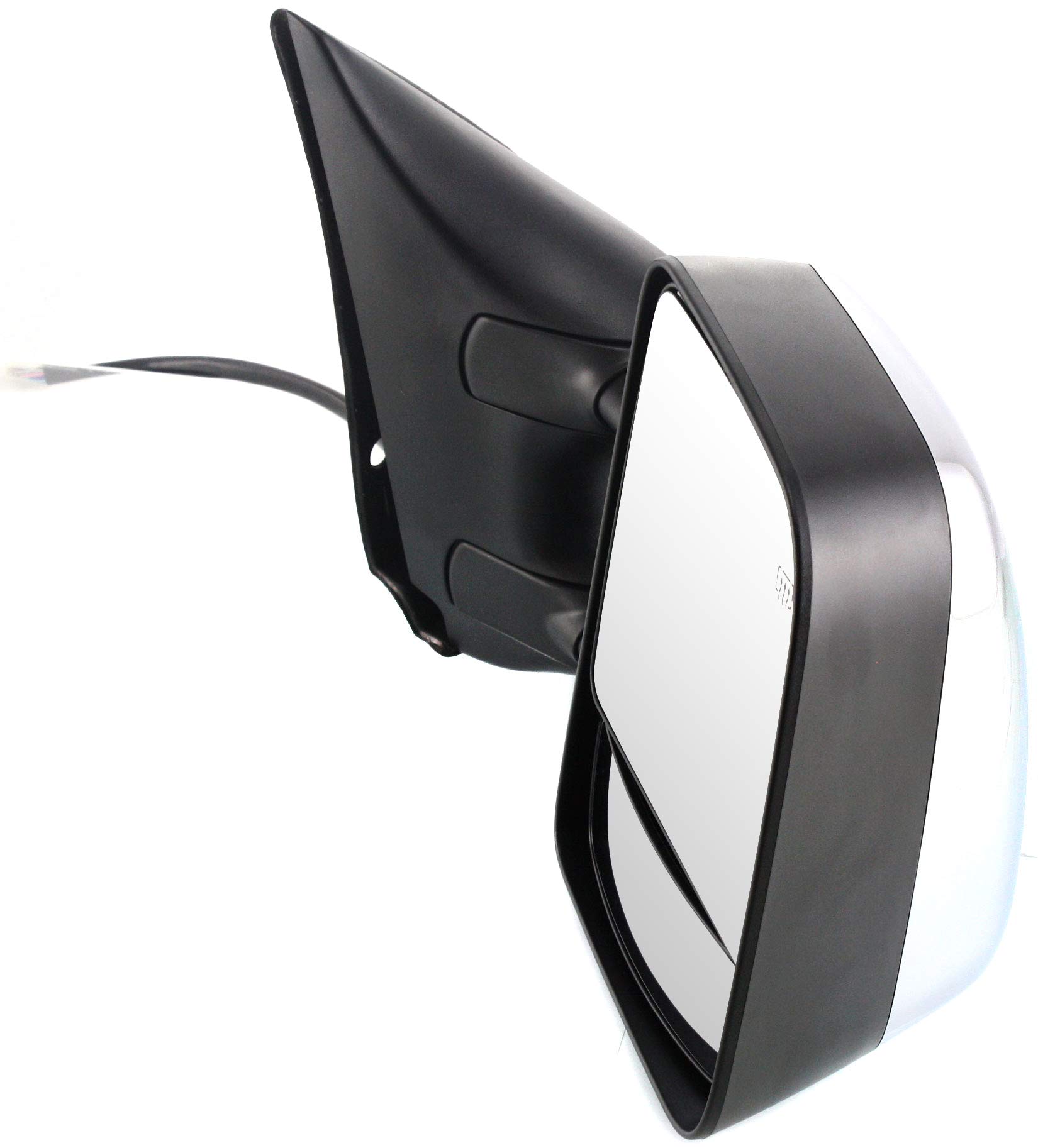 2004-2015 Nissan Titan Passenger Side Heated Power Towing Mirror with Blind Spot Glass - Perfect for Towing, Parking & Enhanced Safety