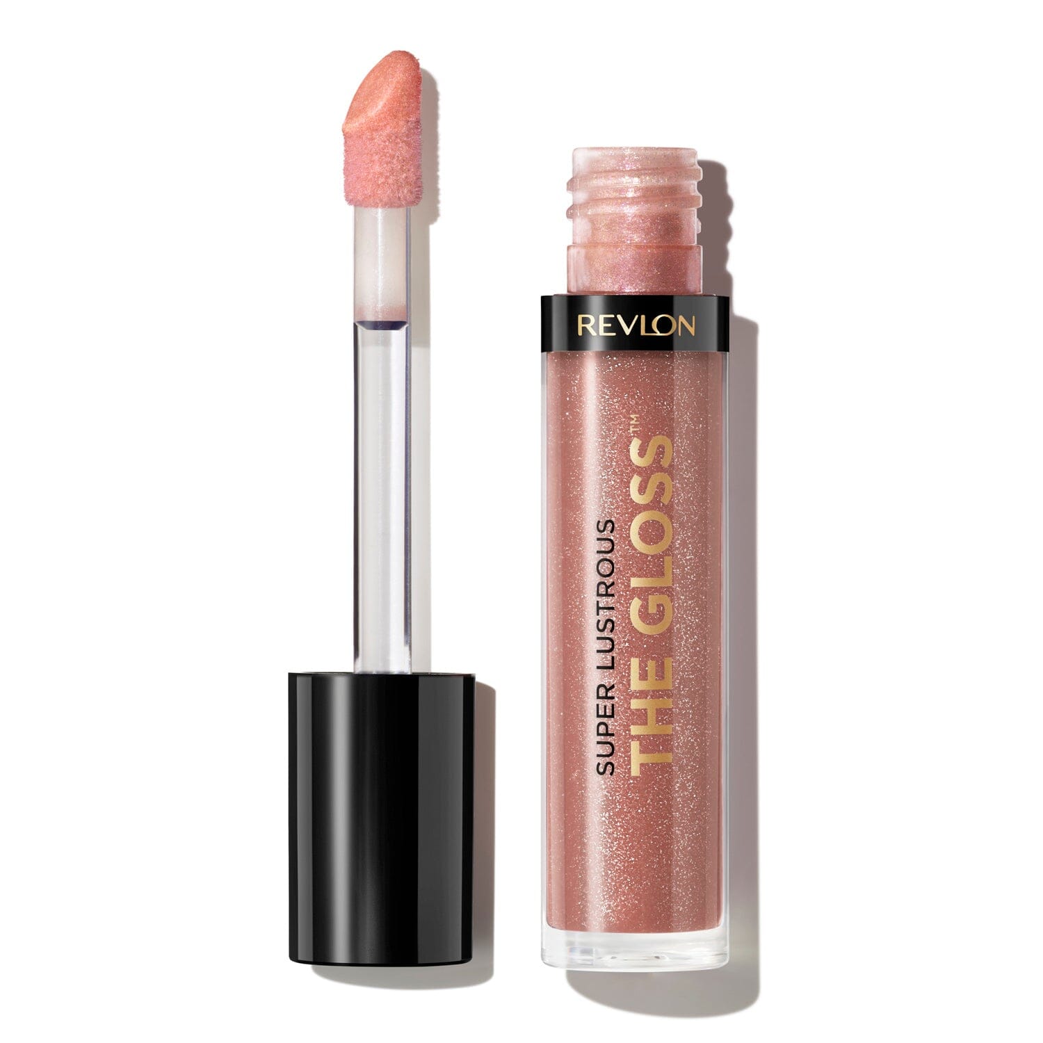 Revlon Super Lustrous Lip Gloss - Rosy Future Shine (0.15 oz) | Moisturizing, High Shine Lip Gloss for Everyday Wear & Special Occasions | Perfect for Date Night, Office, or Party Makeup Looks