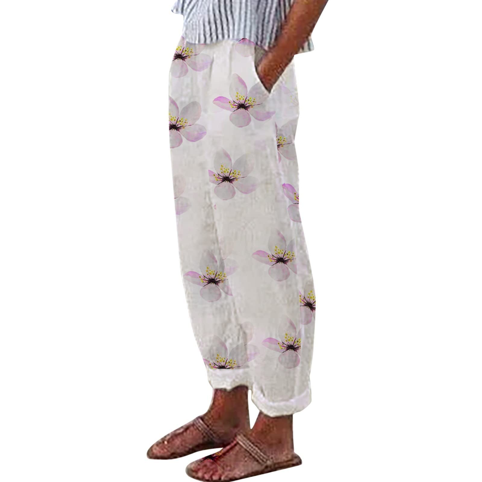 Stylish Women's High Waist Pencil Pants - Slim Fit Office Work Pants, Summer Casual Trousers with Stretchy Comfort (Multiple Colors) - Perfect for Business Attire, Date Nights & Professional Workwear