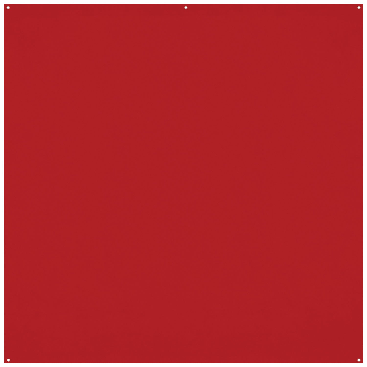 X Drop Pro Wrinkle Resistant Photography Backdrop - Scarlet Red (8' x 8') - Perfect for Studio Shoots, Portrait Photography & Video Backgrounds