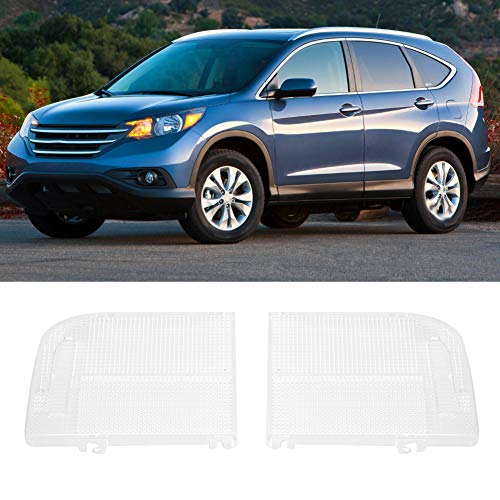 KIMISS Dome Light Cover 34401-SDA-A01 ABS Car Interior Reading Light Lens Pair, Roof Map Light Lens Replacement for Enhanced Visibility and Comfort