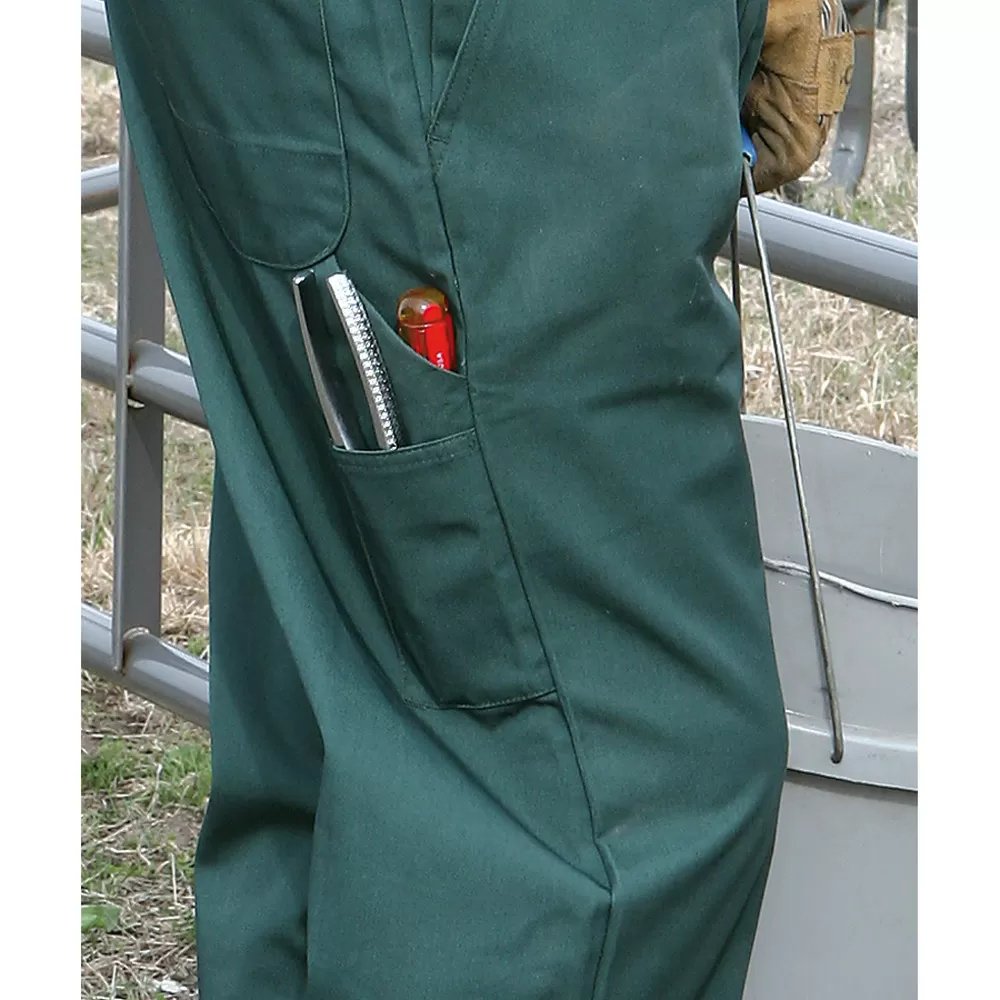 FIVE ROCK® Twill Unlined Bib Overalls - Durable Workwear for Men & Women - Perfect for Farming, Construction & Outdoor Activities